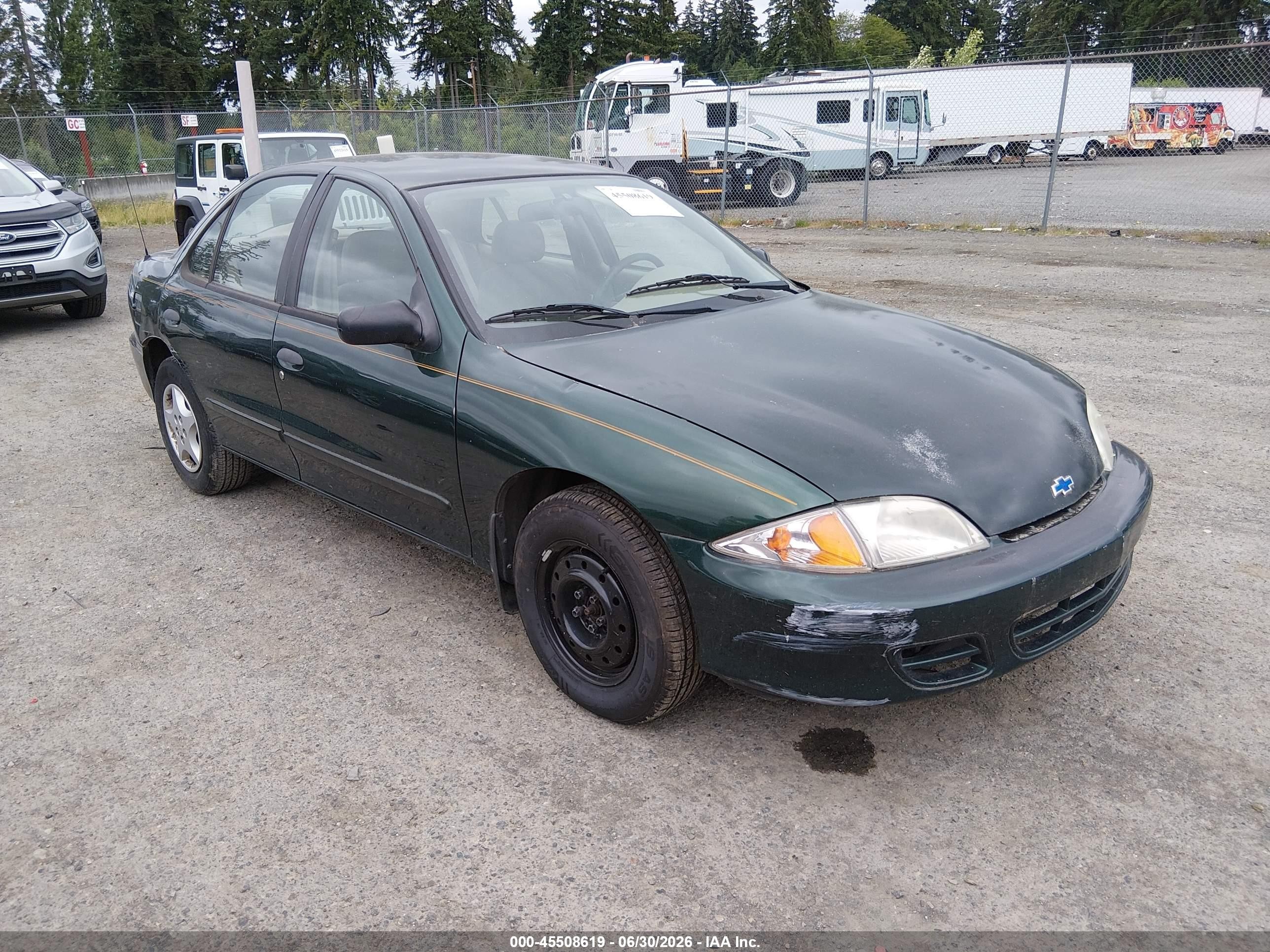 2002 Chevrolet Cavalier, VIN 1G1JC524227141180 — Normal wear
