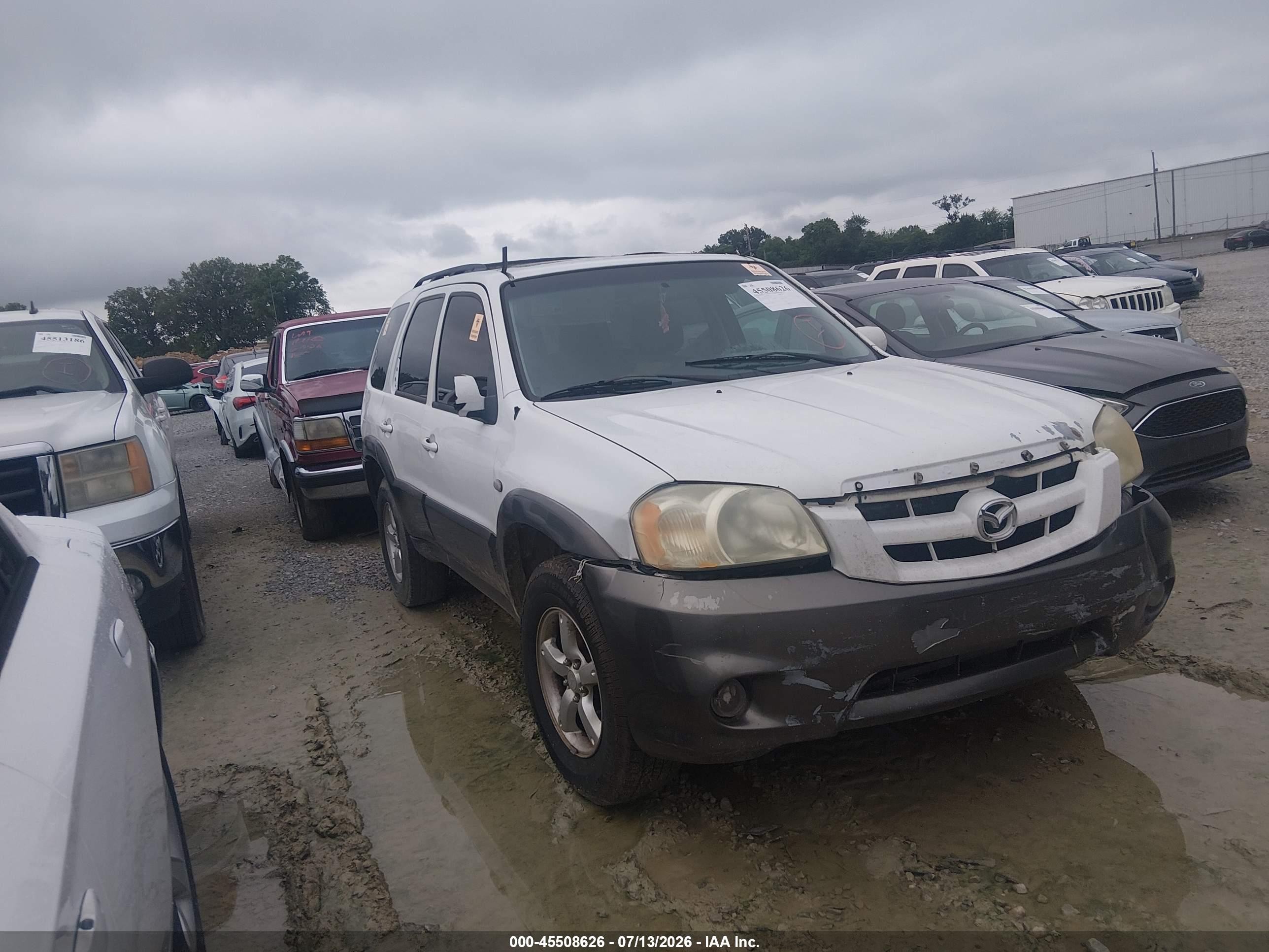 2005 Mazda Tribute S, VIN 4F2YZ06175KM36526 — Biohazard / chemical