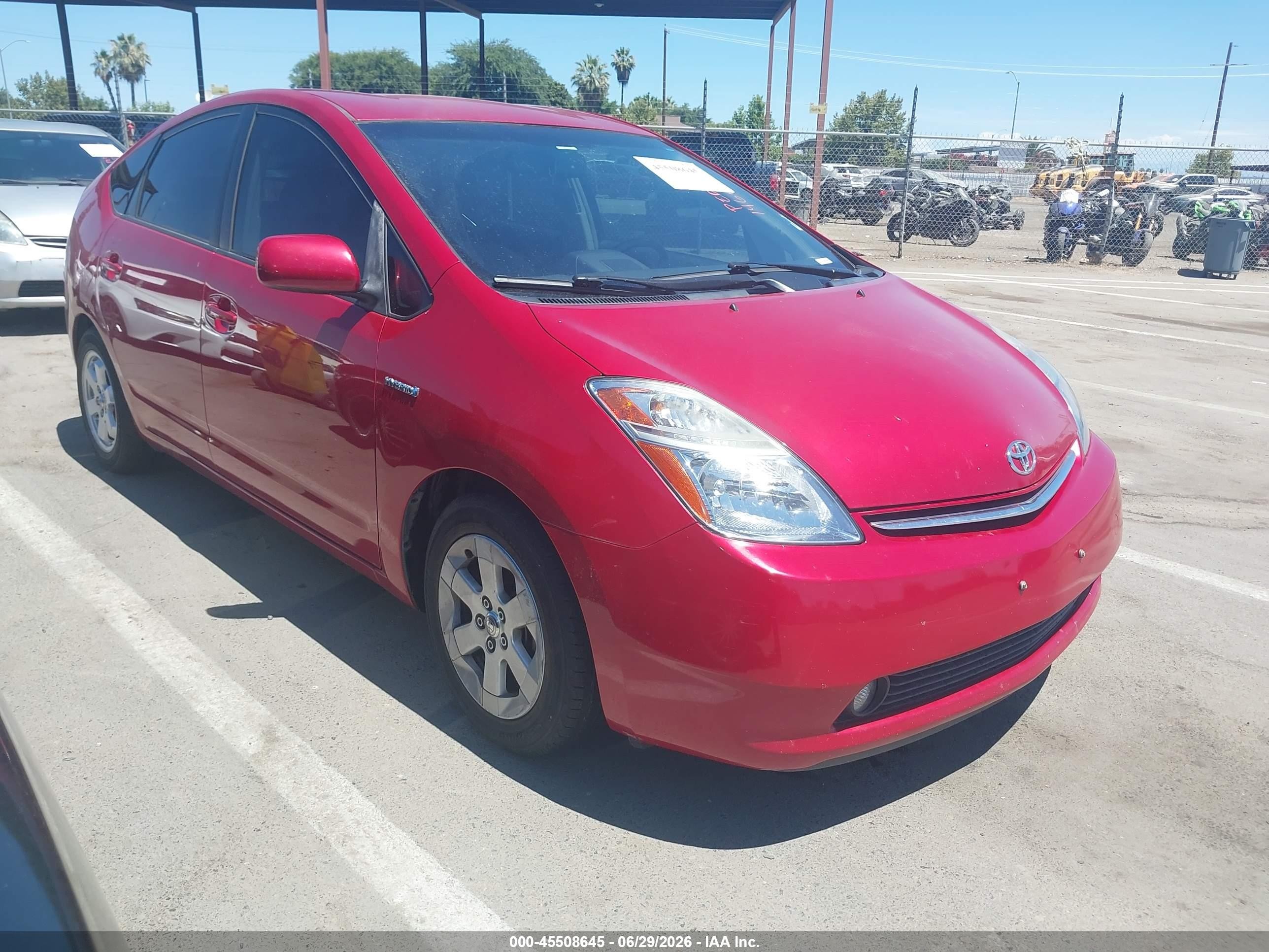2008 Toyota Prius, VIN JTDKB20U487770562 — Normal wear
