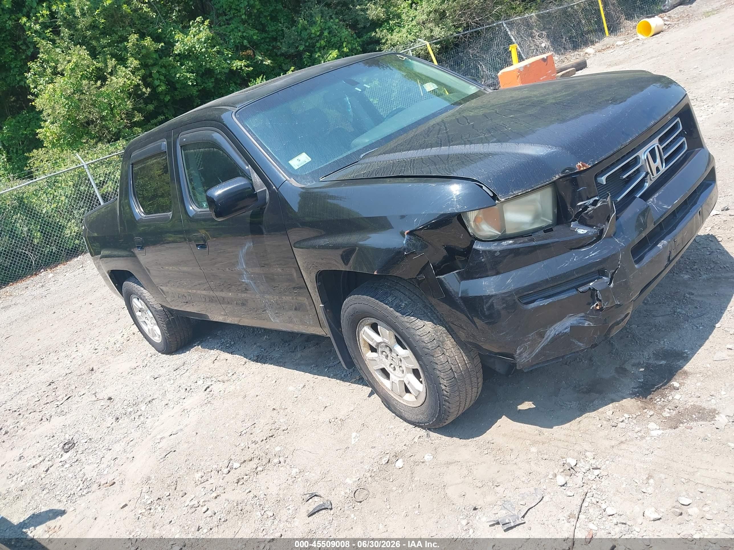 2008 Honda Ridgeline RTL, VIN 2HJYK16528H539275 — Normal wear