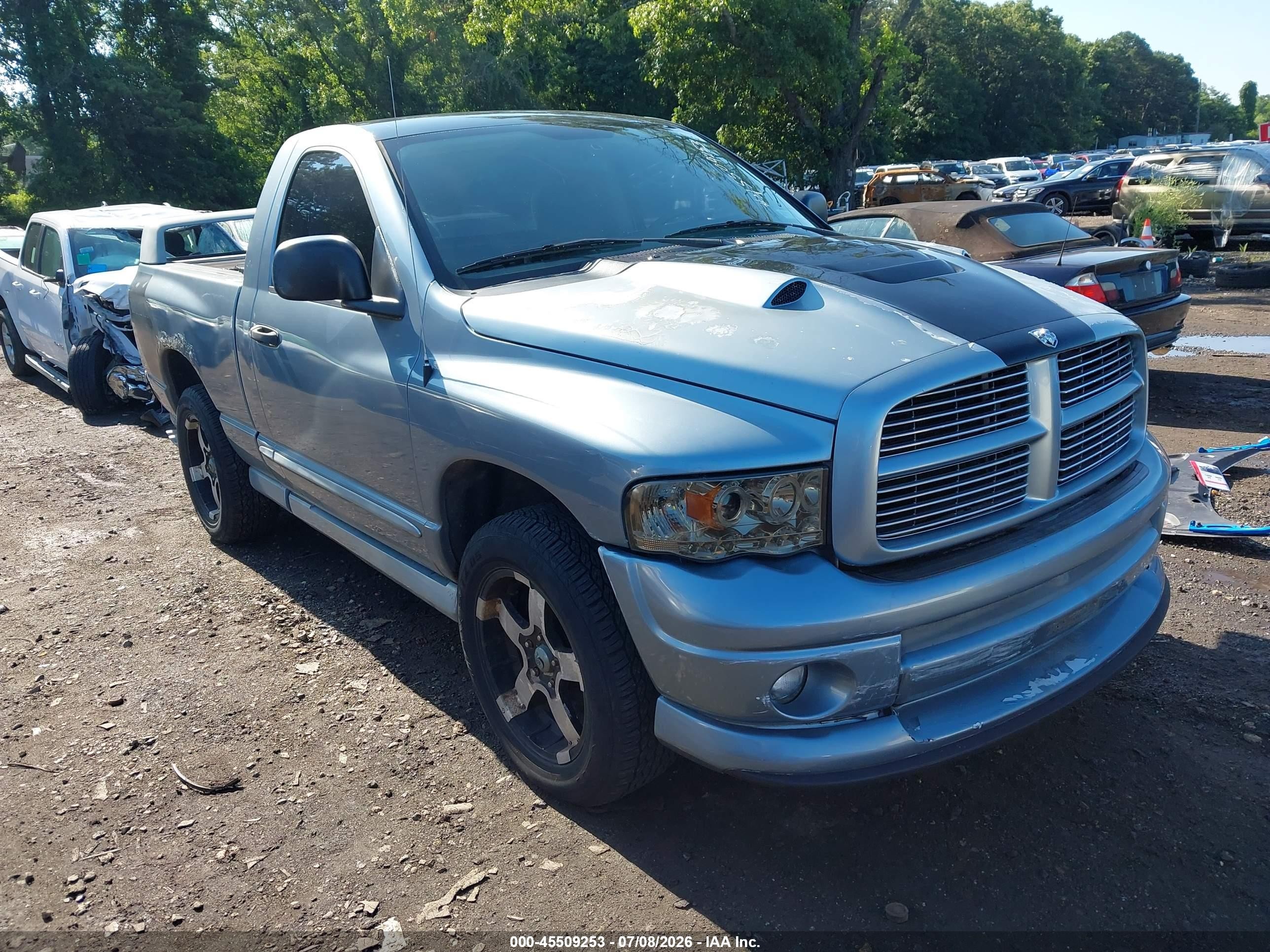 2005 Dodge 1500 SLT, VIN 1D7HU16D45J589651 — Normal wear