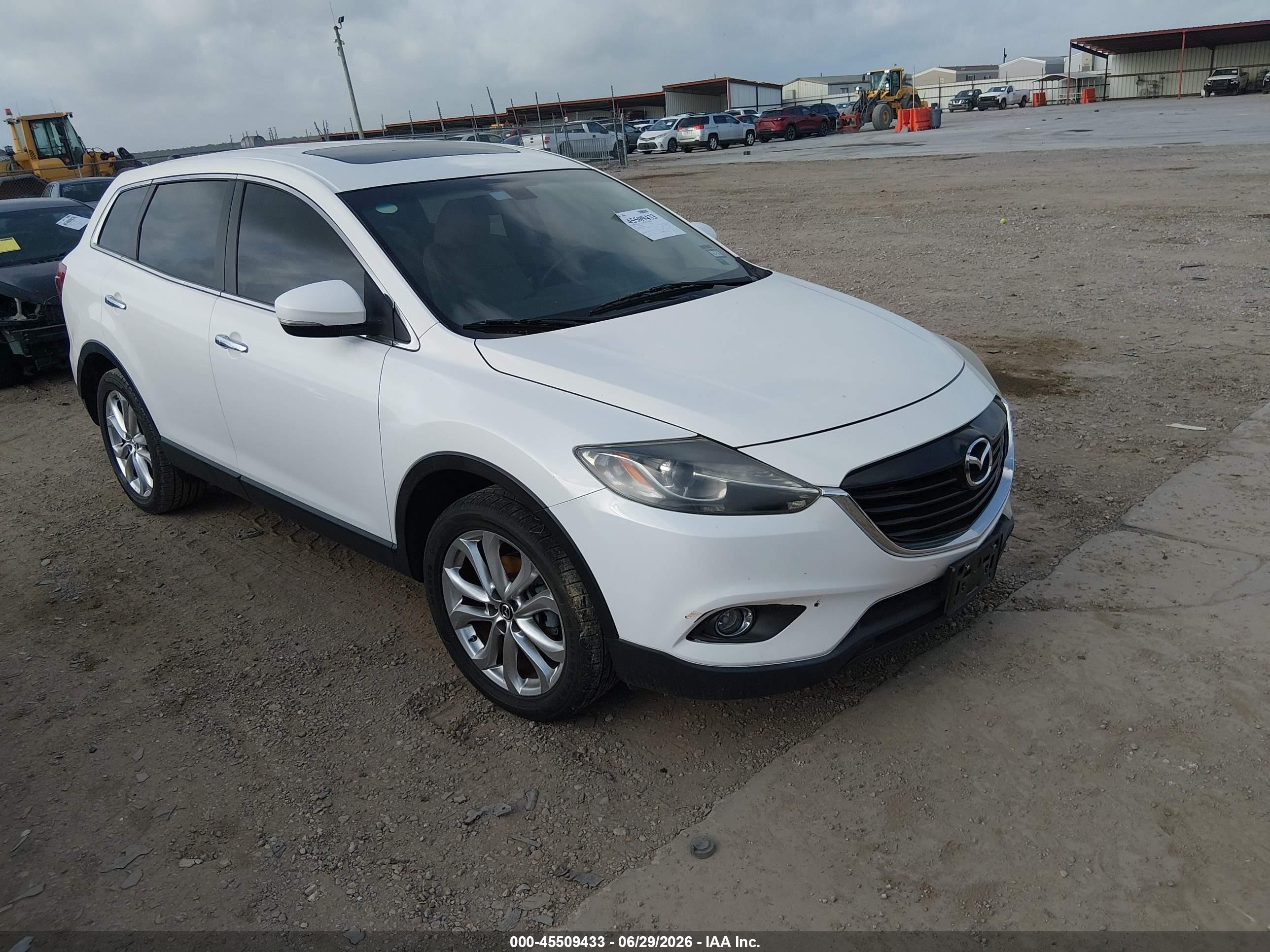 2013 Mazda CX-9 Grand Touring, VIN JM3TB2DA9D0408662 — Обычный износ