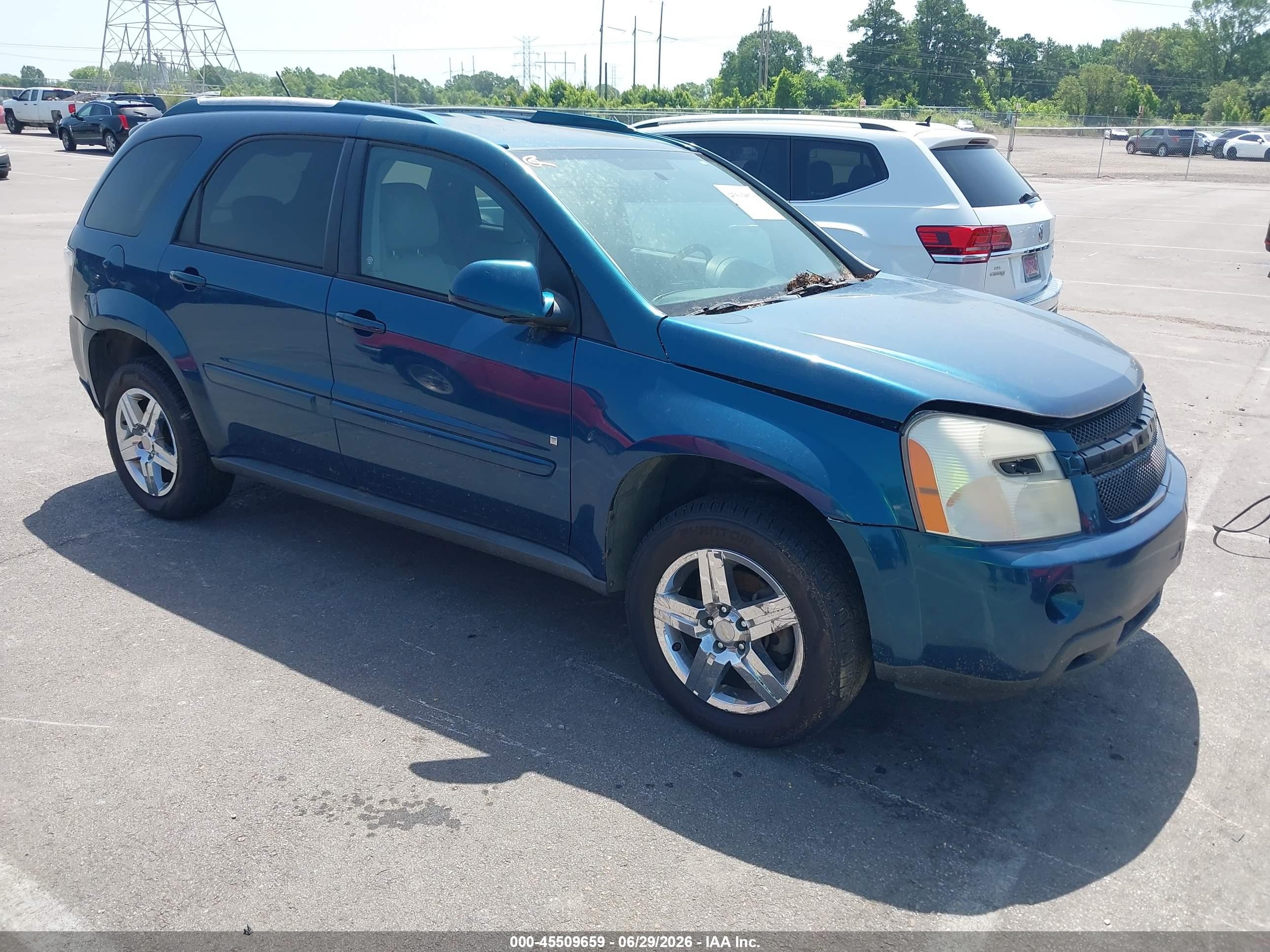 2007 Chevrolet Equinox LT, VIN 2CNDL73F176232055 — Normal wear