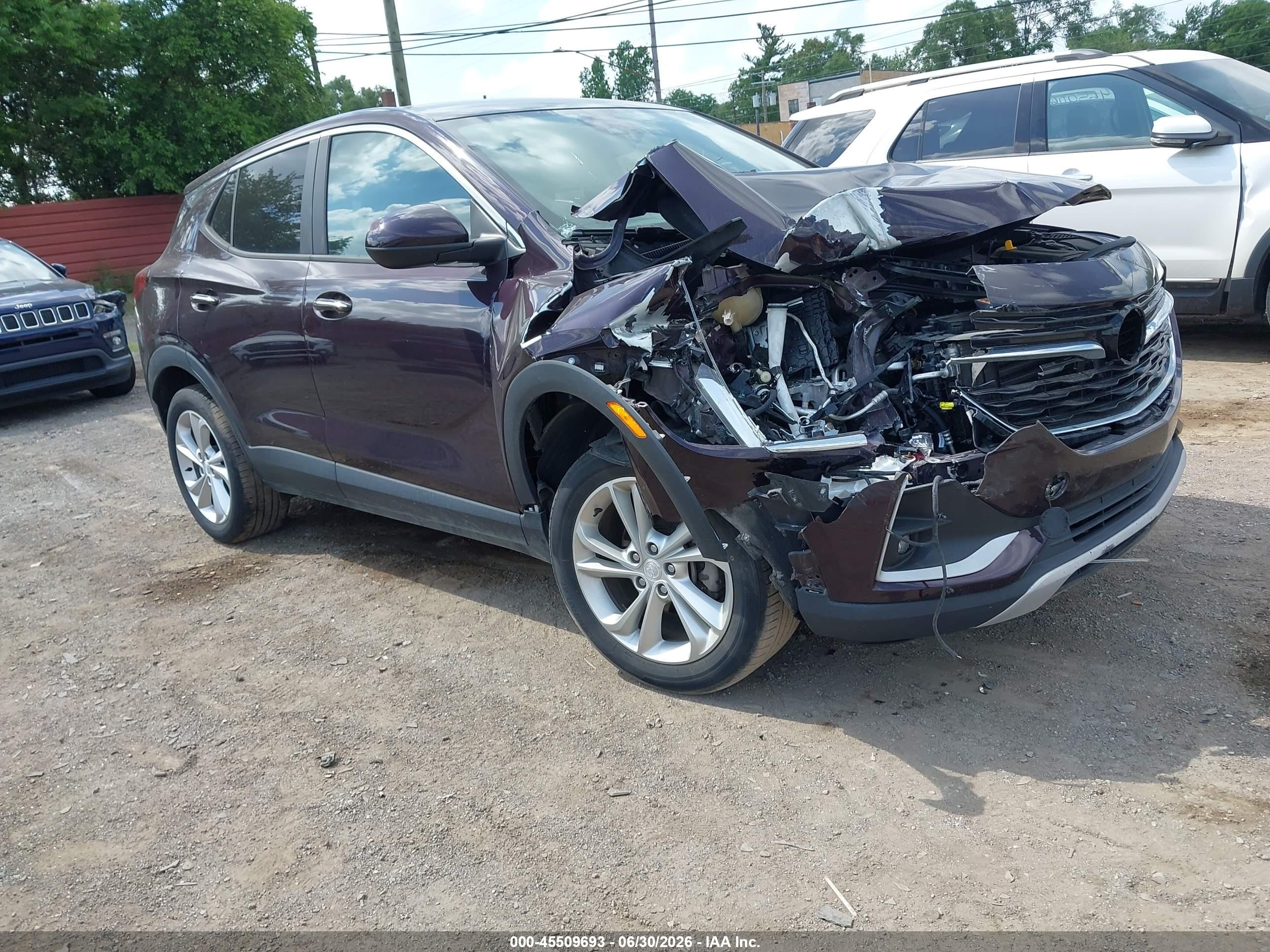 2020 Buick Encore GX Preferred, VIN KL4MMBS28LB130627 — Front end