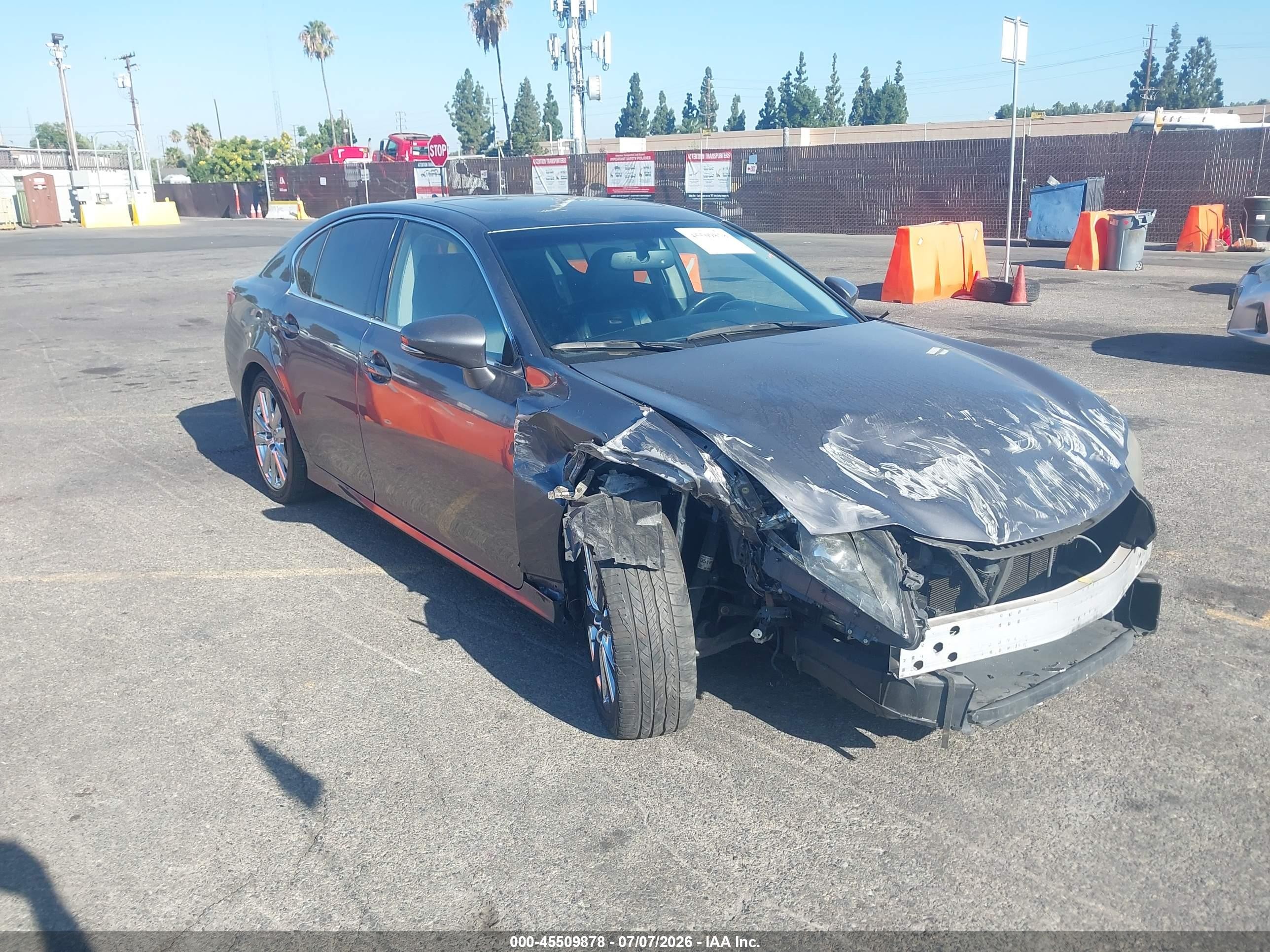 2013 Lexus GS 350, VIN JTHBE1BL7D5016226 — Front end