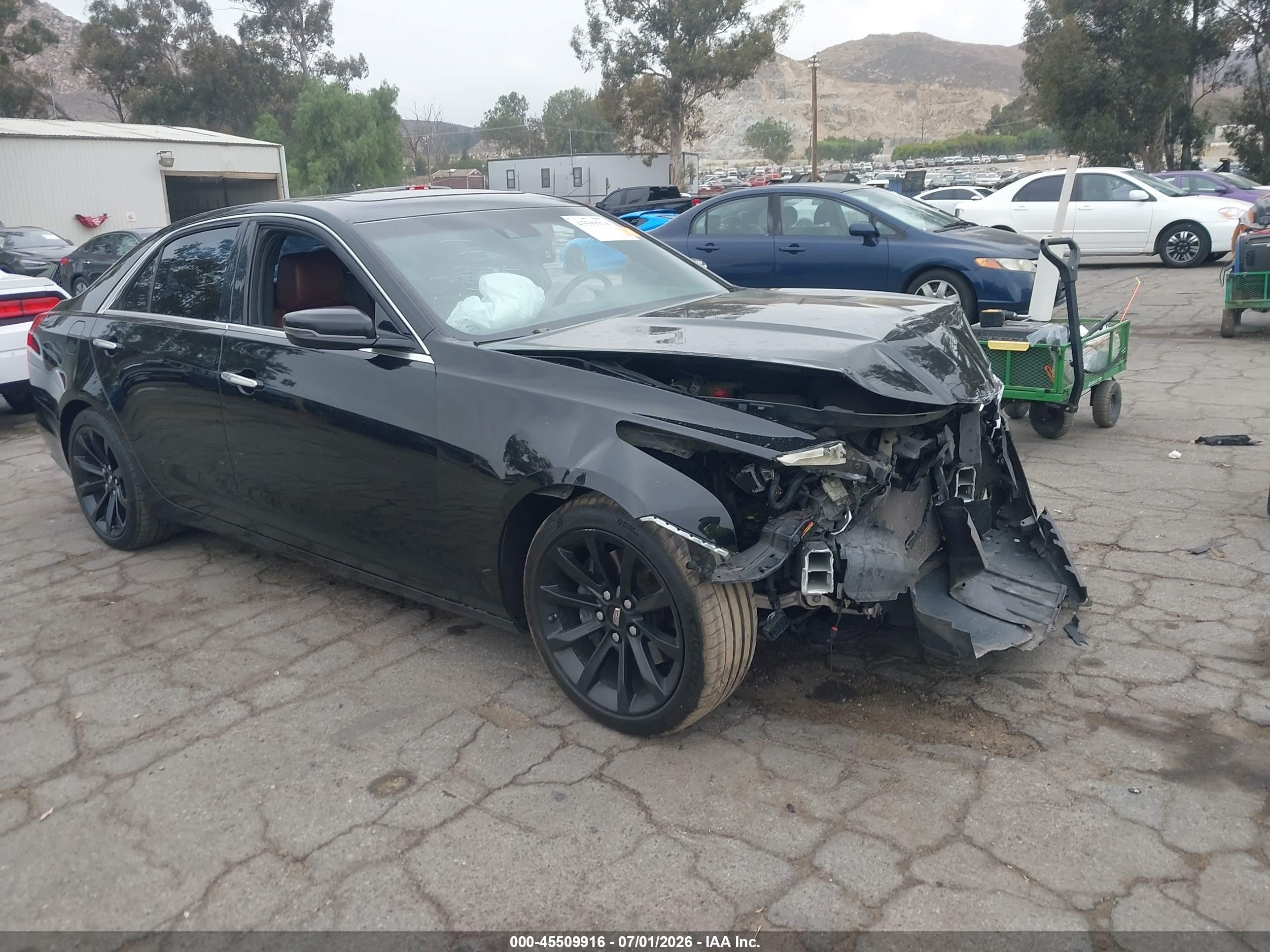 2017 Cadillac CTS Premium Luxury RWD, VIN 1G6AS5SS4H0159306 — Biohazard / chemical
