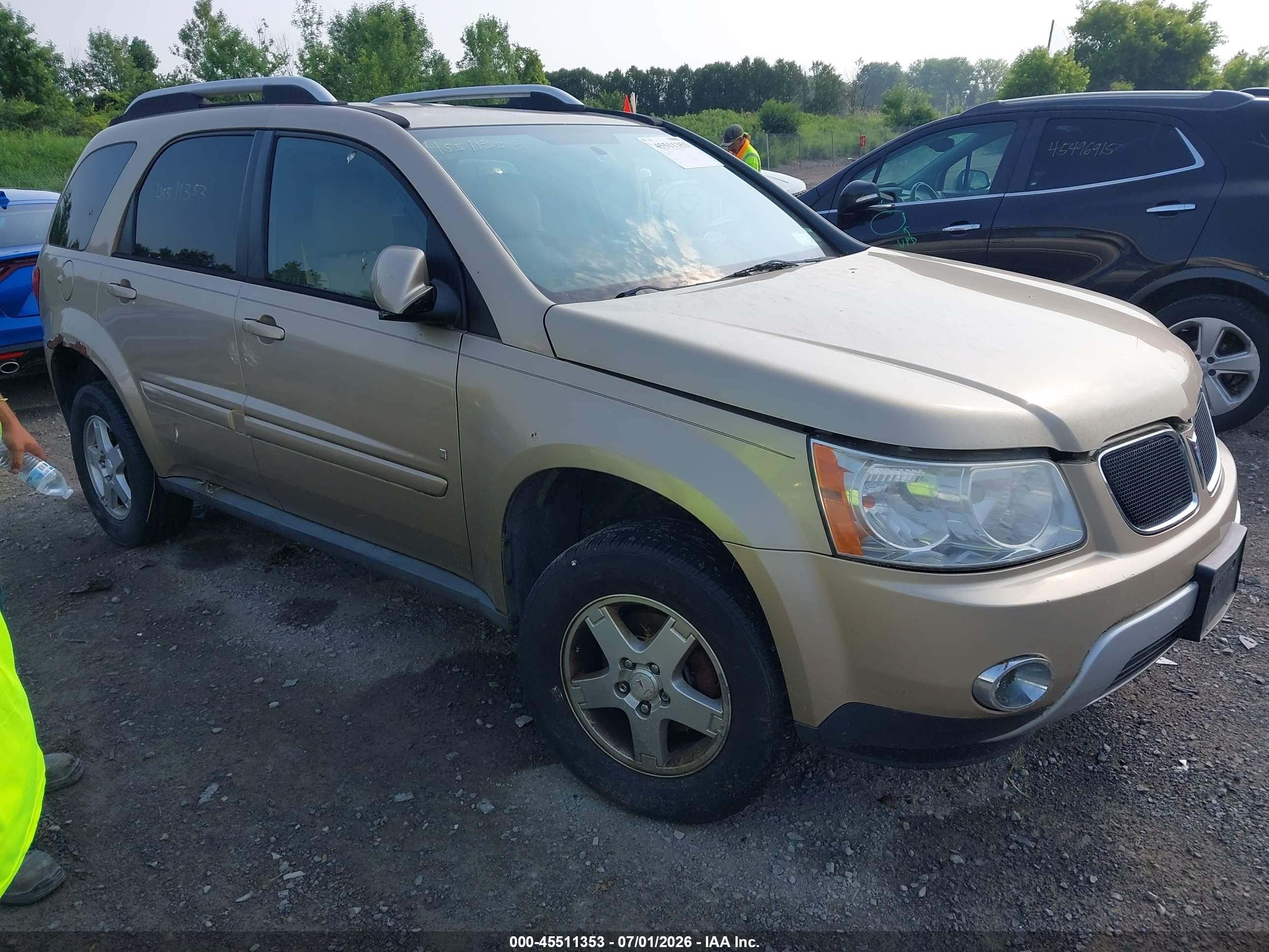 2007 Pontiac Torrent, VIN 2CKDL63F976025436 — Normal wear