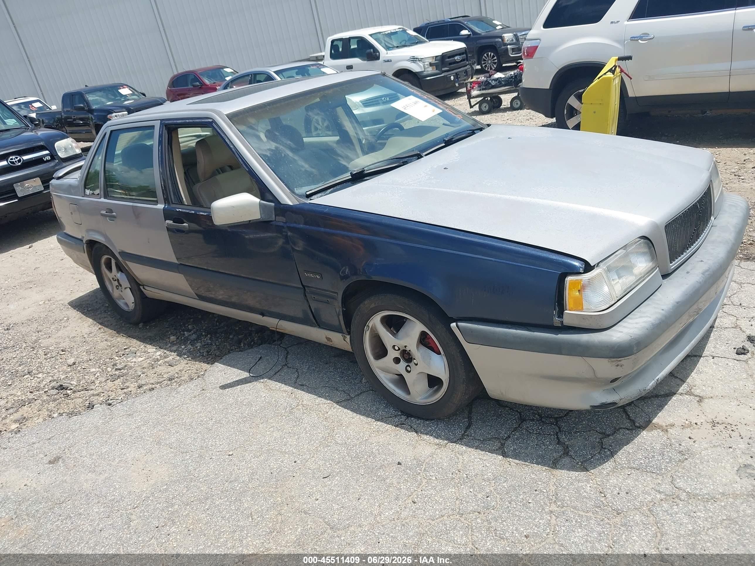1996 Volvo 850, VIN YV1LS572XT1285830 — Обычный износ