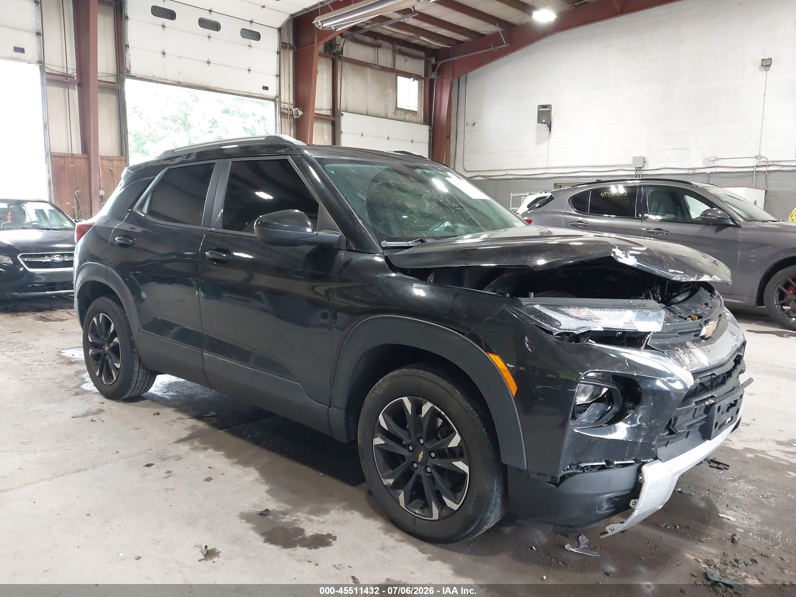 2021 Chevrolet TrailBlazer LT, VIN KL79MRSL7MB035505 — Front end