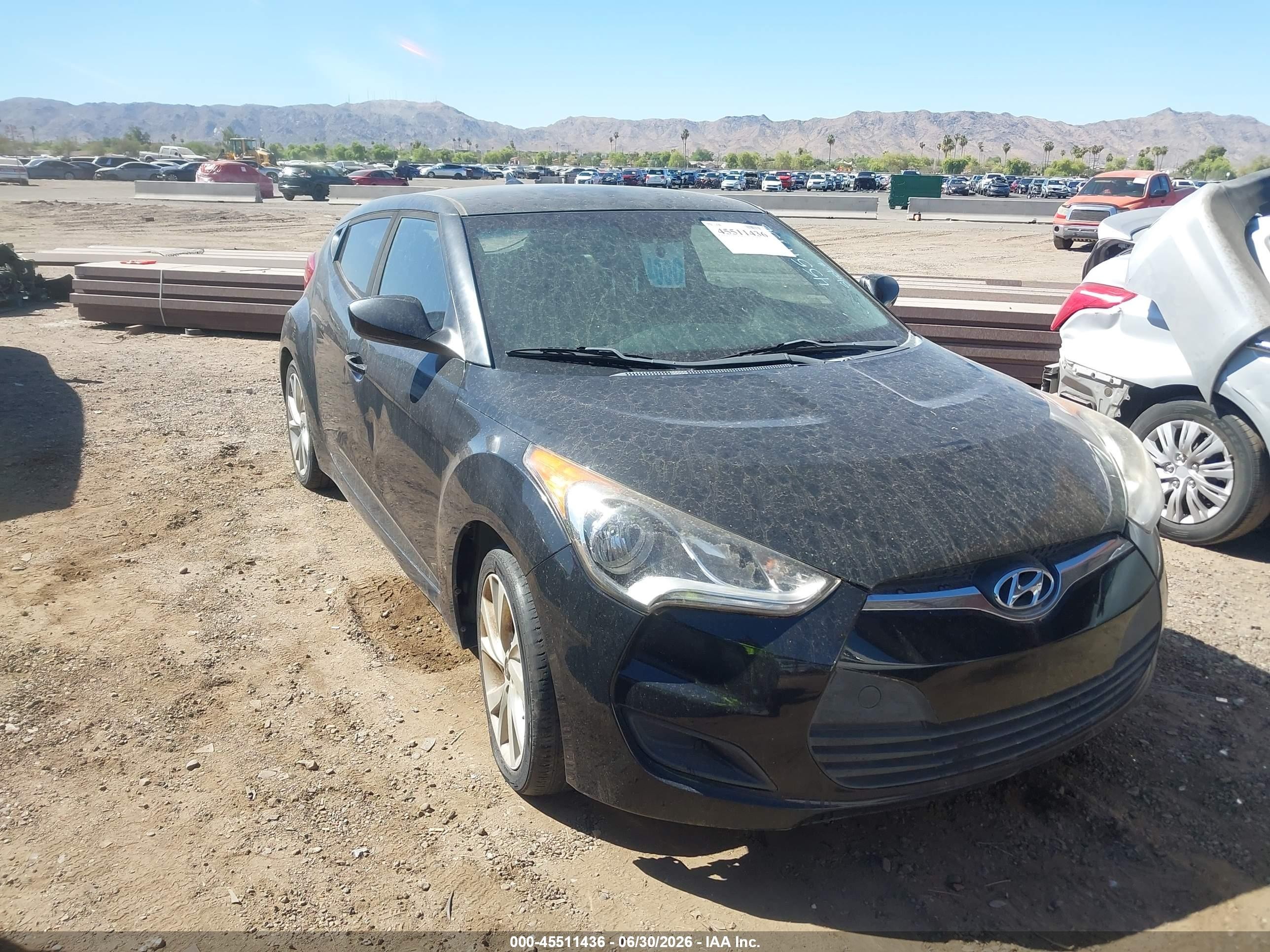 2016 Hyundai Veloster, VIN KMHTC6AD1GU291499 — Normal wear