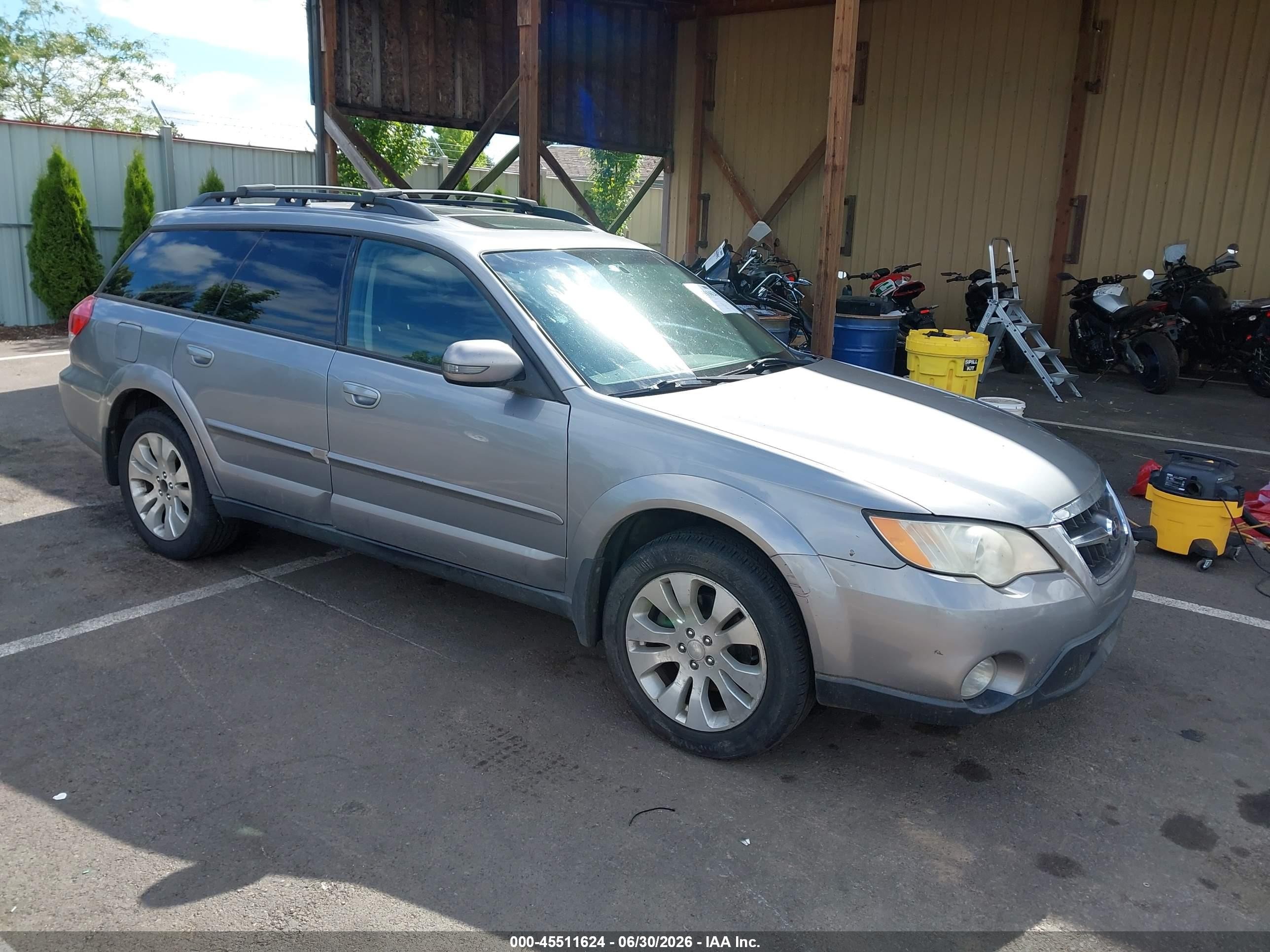 2009 Subaru Outback Limited, VIN 4S4BP85C094328915 — Обычный износ