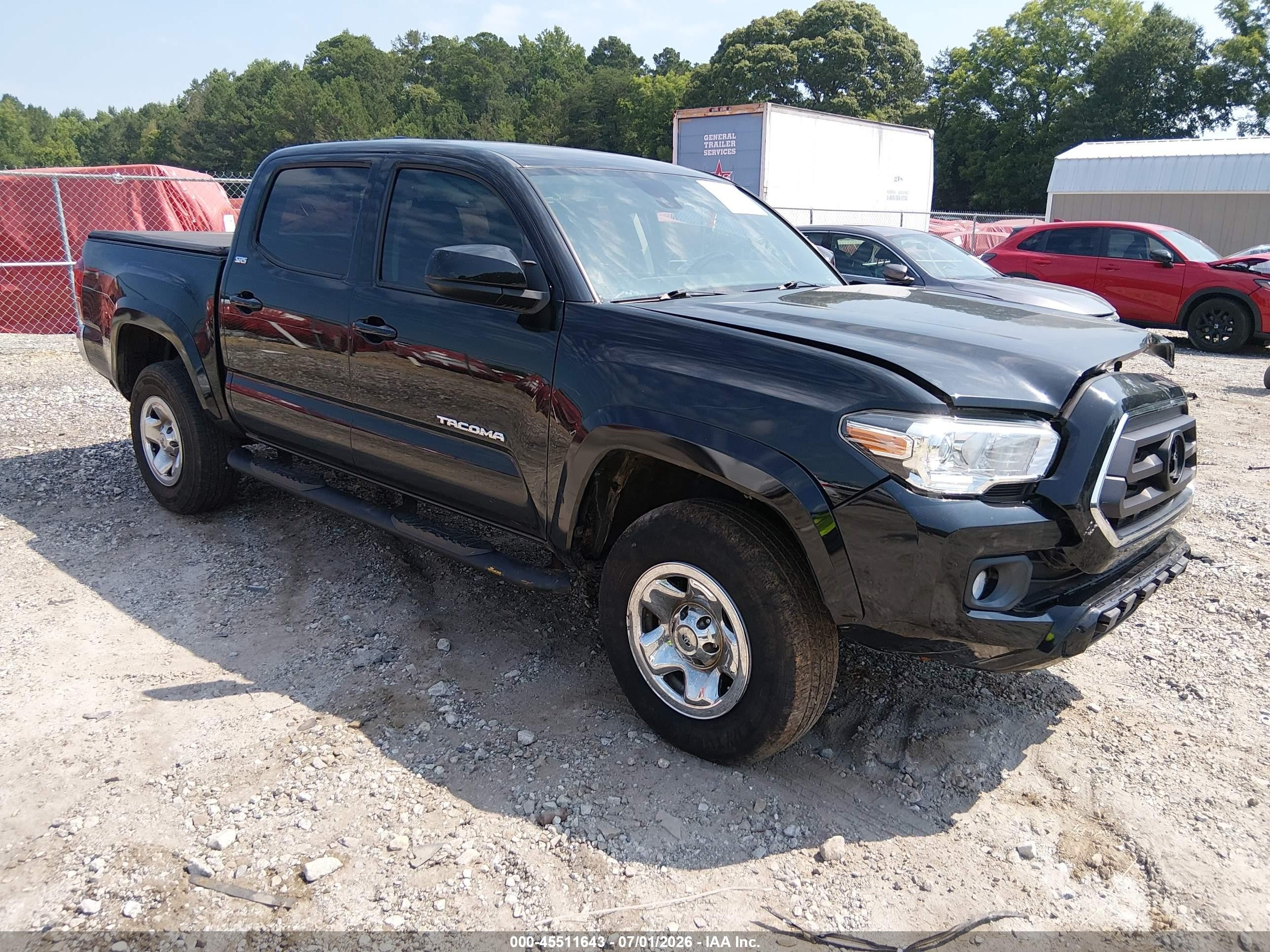 2021 Toyota Tacoma SR, VIN 3TYAX5GNXMT024389 — Front end