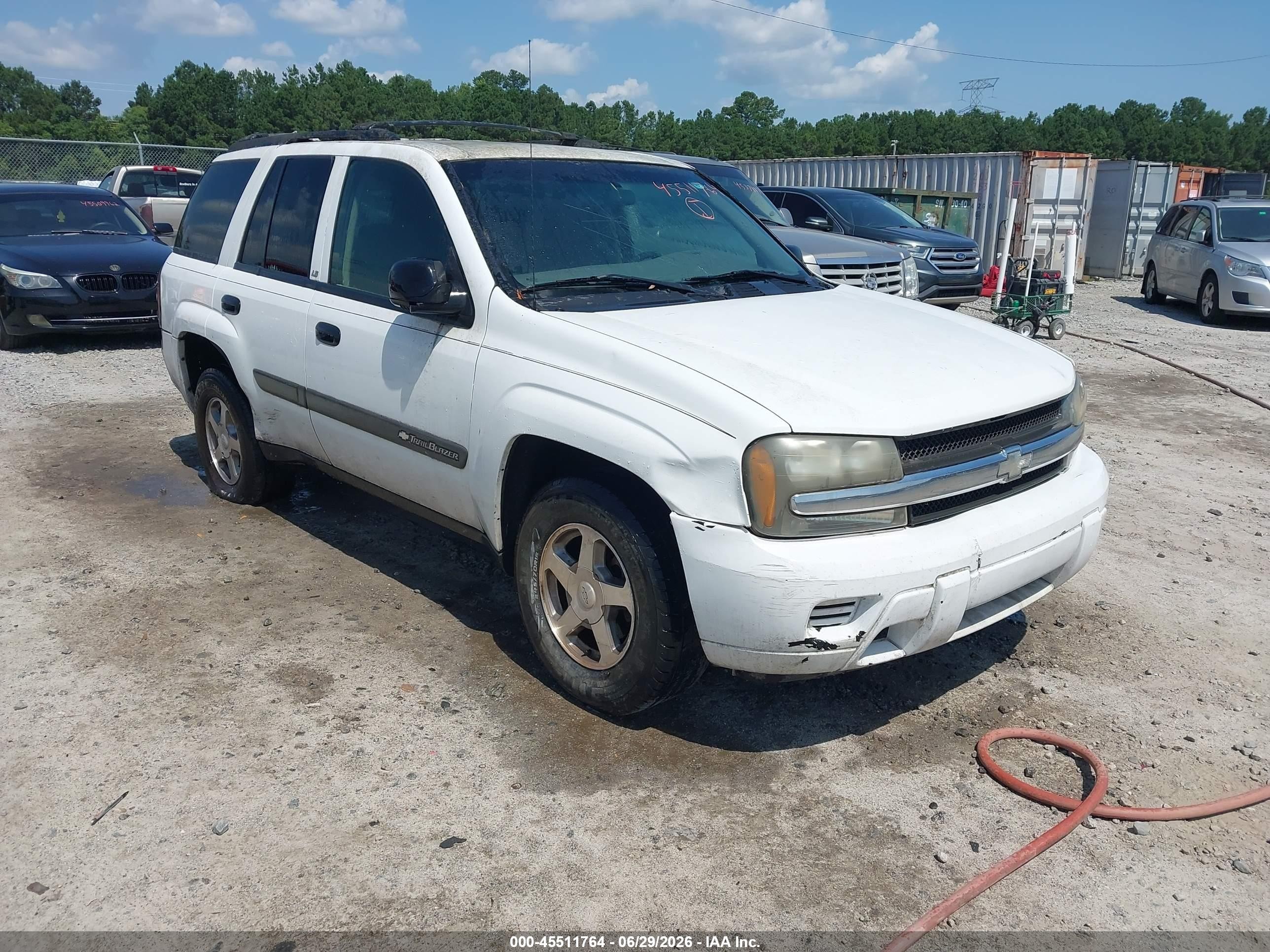 2004 Chevrolet TrailBlazer LS, VIN 1GNDS13S842148171 — Normal wear