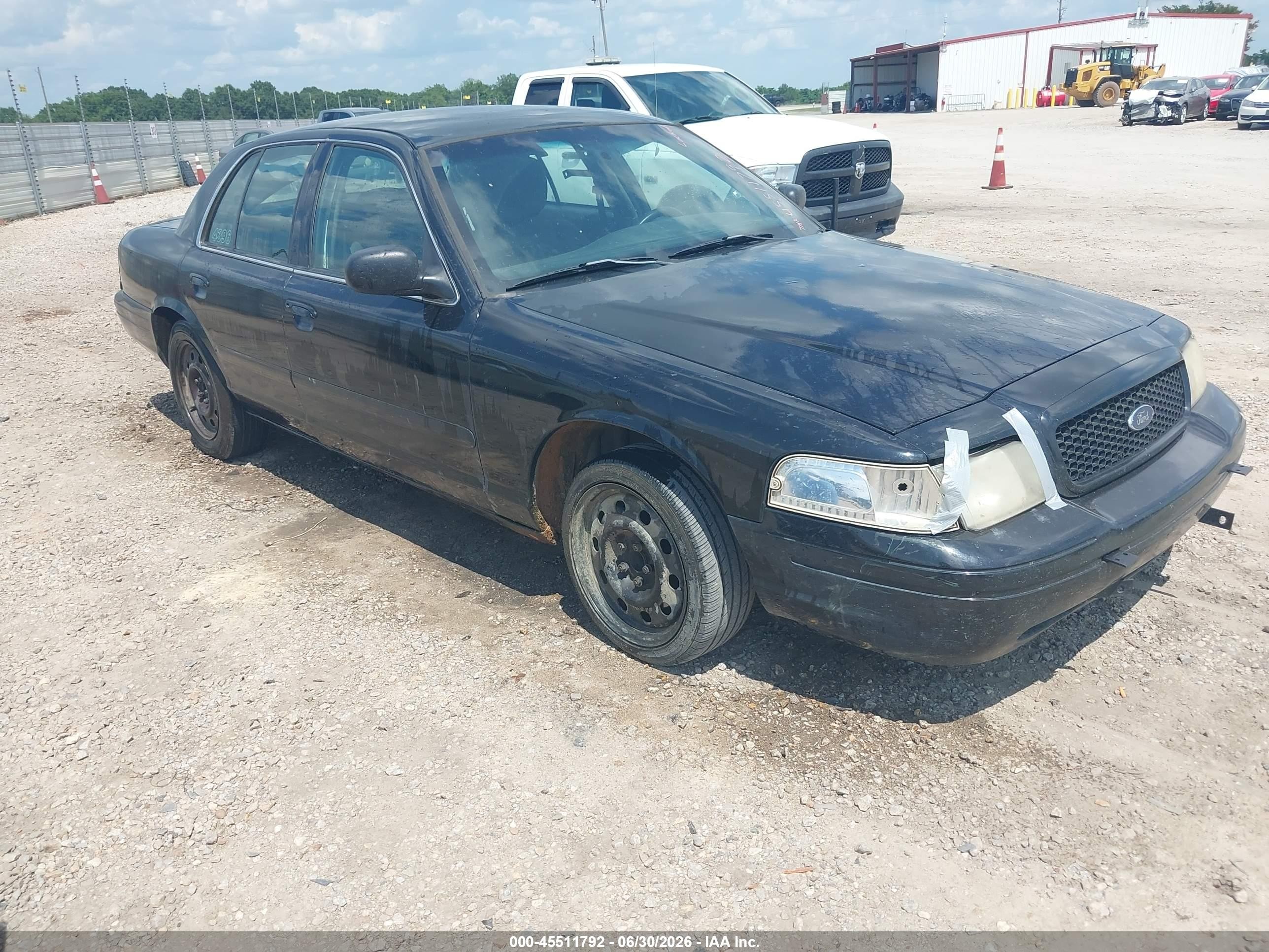 2008 Ford Police Interceptor, VIN 2FAHP71V08X134396 — Normal wear