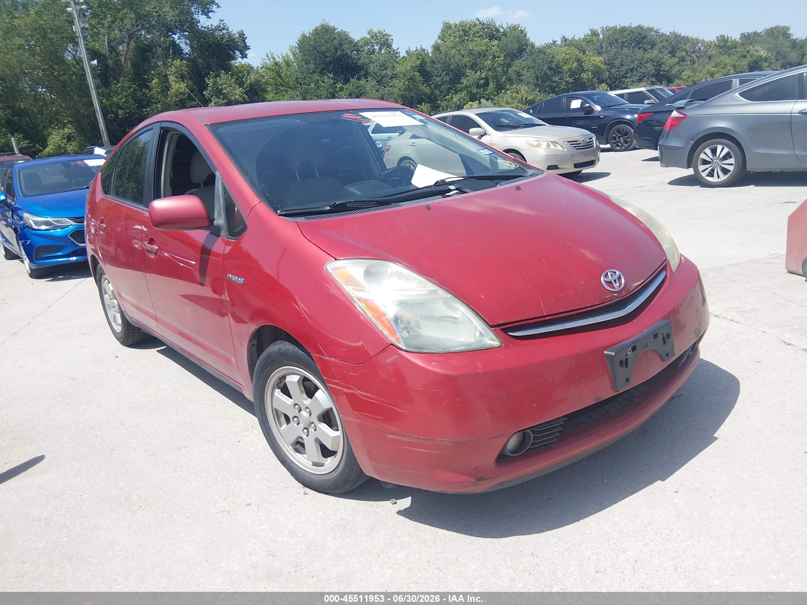 2008 Toyota Prius, VIN JTDKB20U587772787 — Normal wear