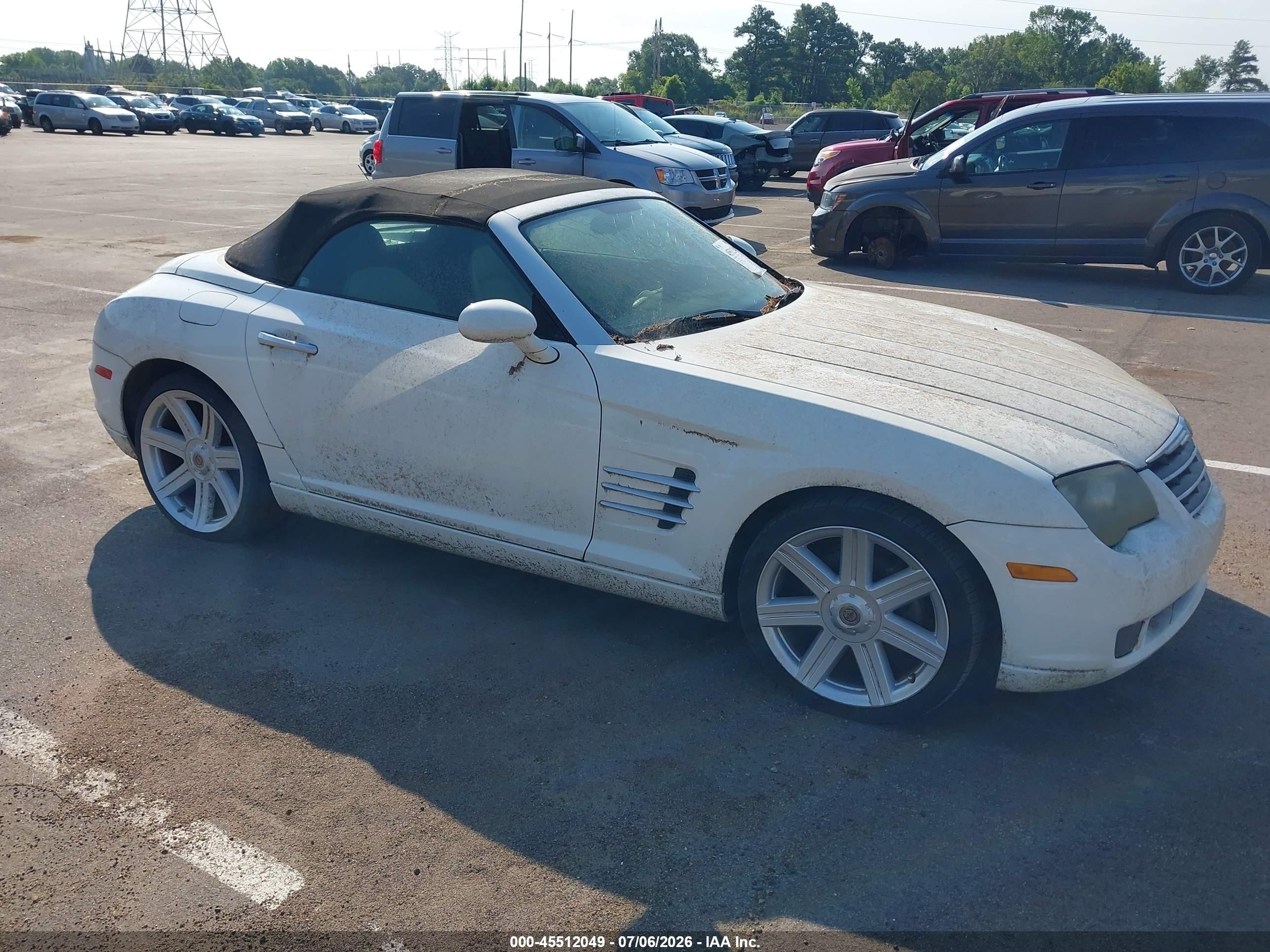 2005 Chrysler Crossfire Limited, VIN 1C3AN65L25X060716 — Water / flood