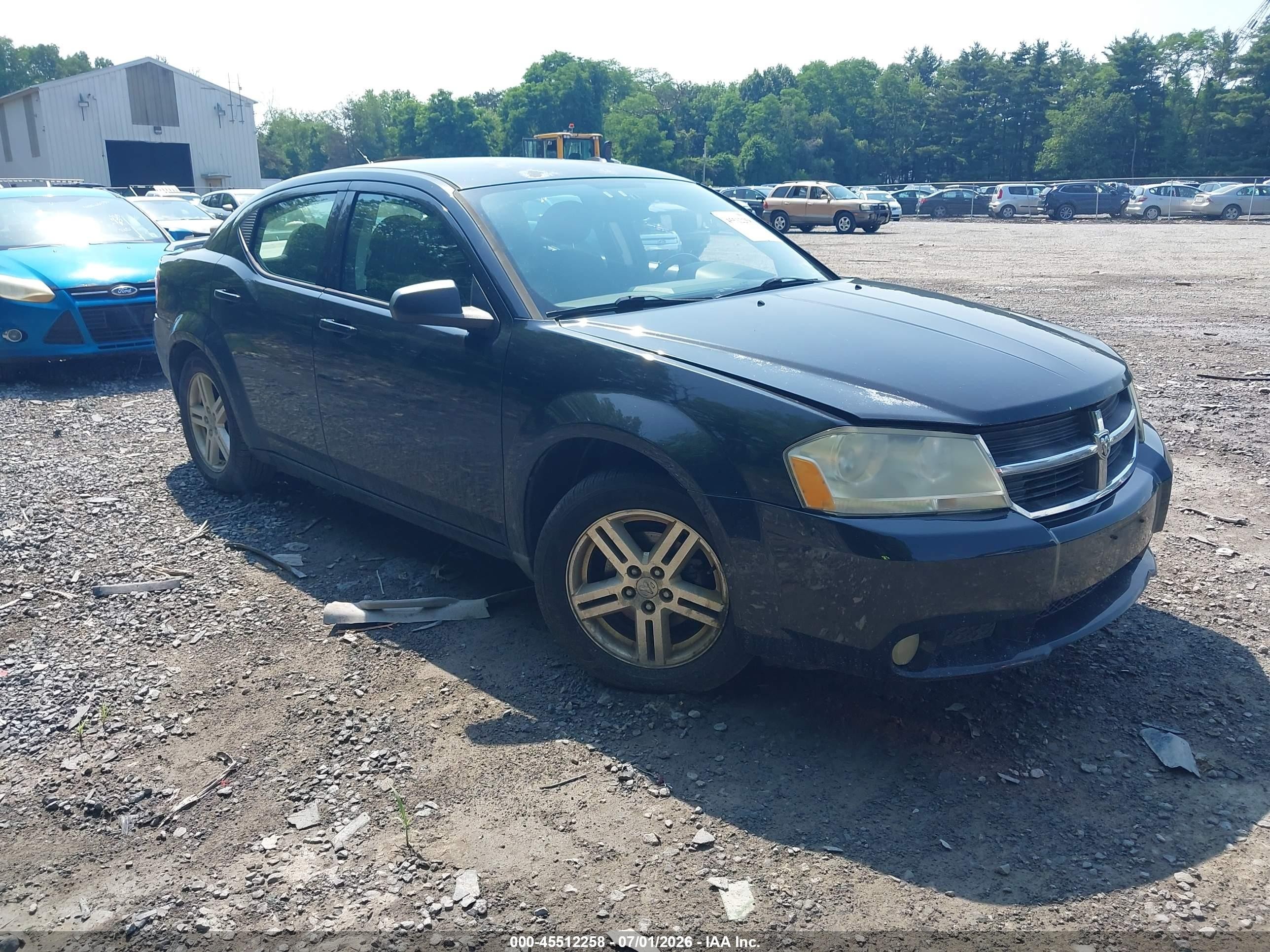 2009 Dodge Avenger SXT, VIN 1B3LC56B89N519616 — Бок