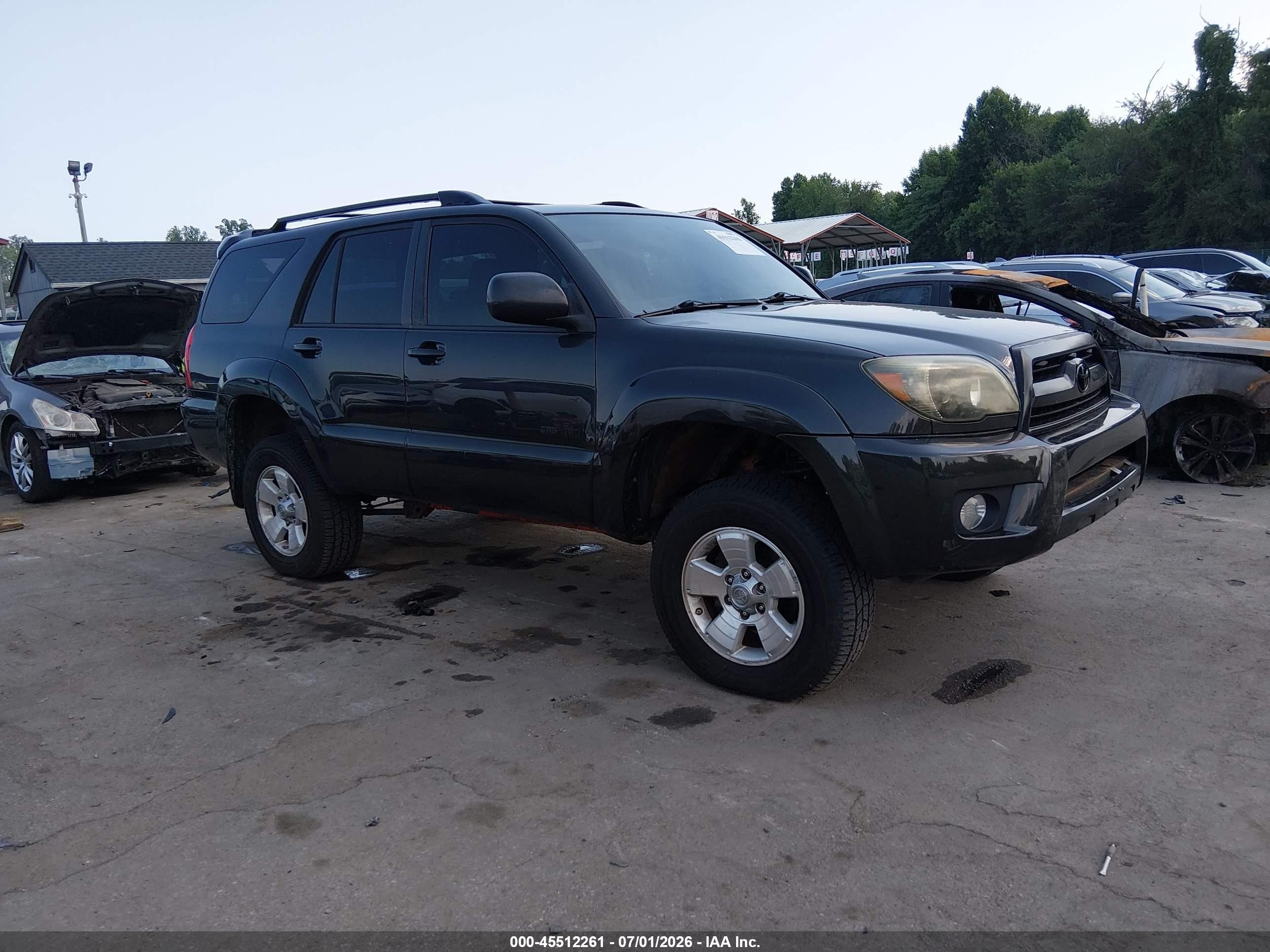 2007 Toyota 4Runner SR5 Sport, VIN JTEBU14R770124042 — All over