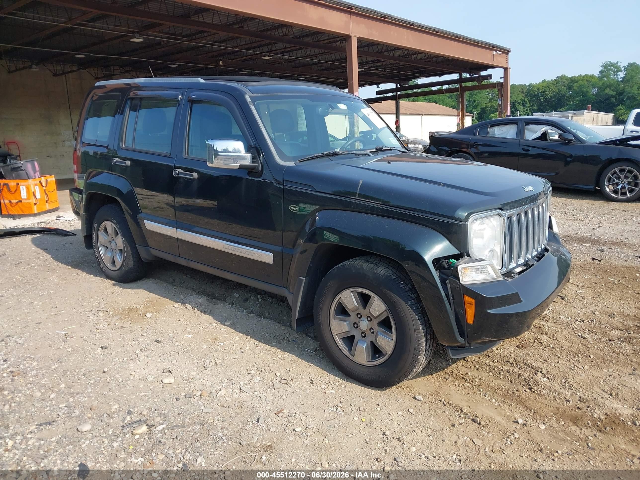 2012 Jeep Liberty Sport Latitude, VIN 1C4PJMAK8CW137367 — Перед