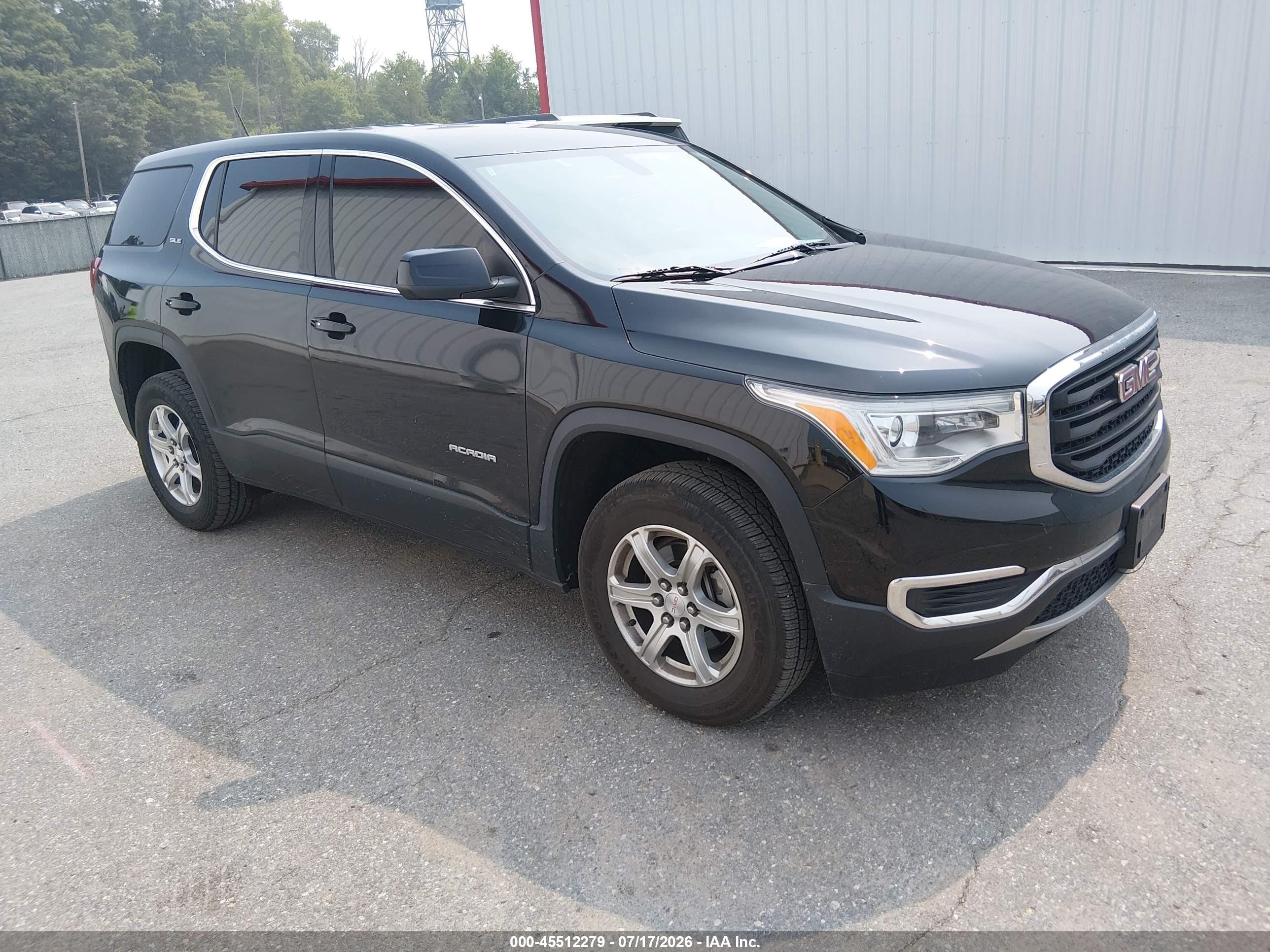 2019 GMC Acadia SLE, VIN 1GKKNRLA8KZ255954 — Normal wear