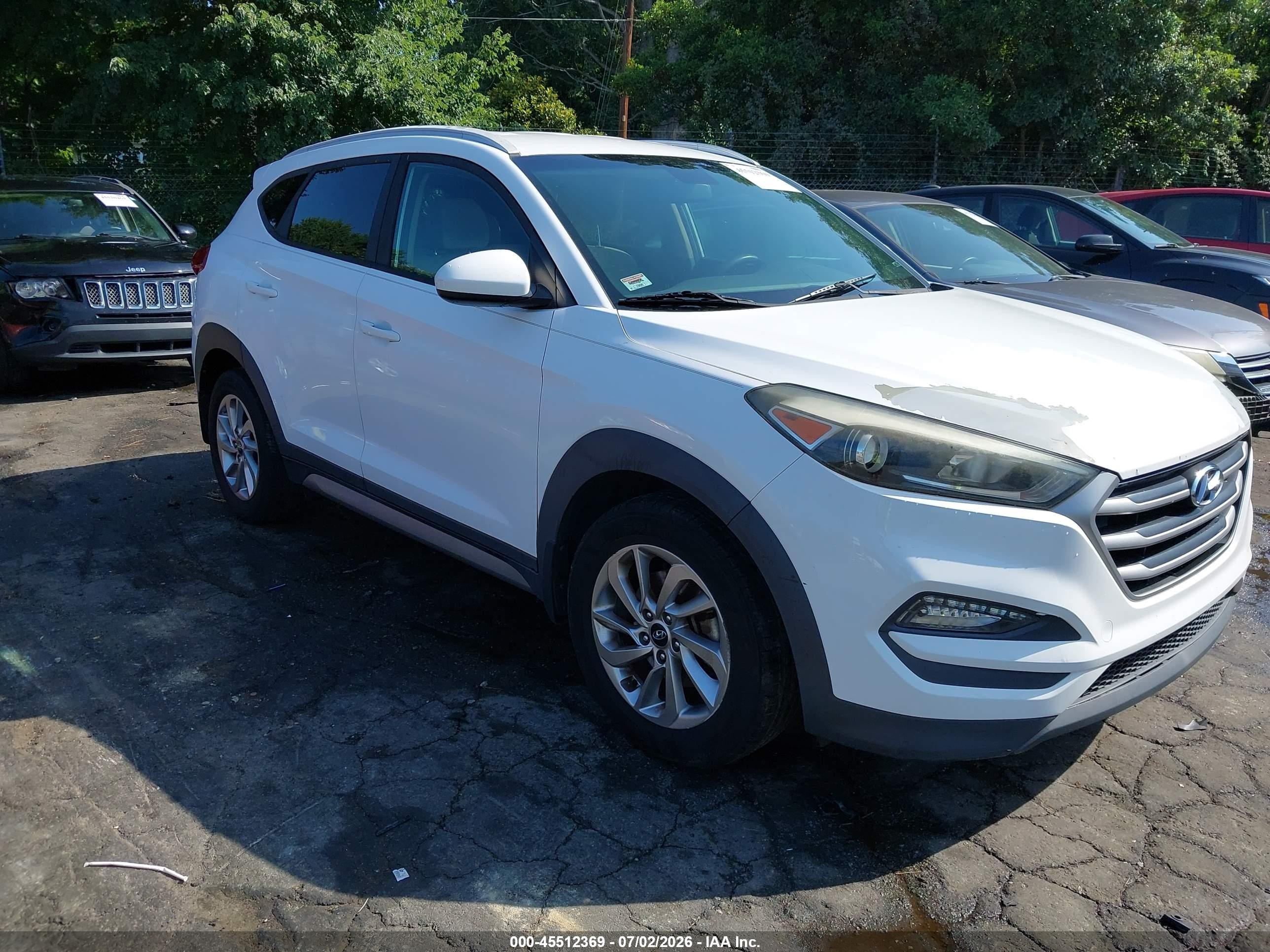 2017 Hyundai Tucson SE Plus, VIN KM8J33A40HU263717 — Theft recovery