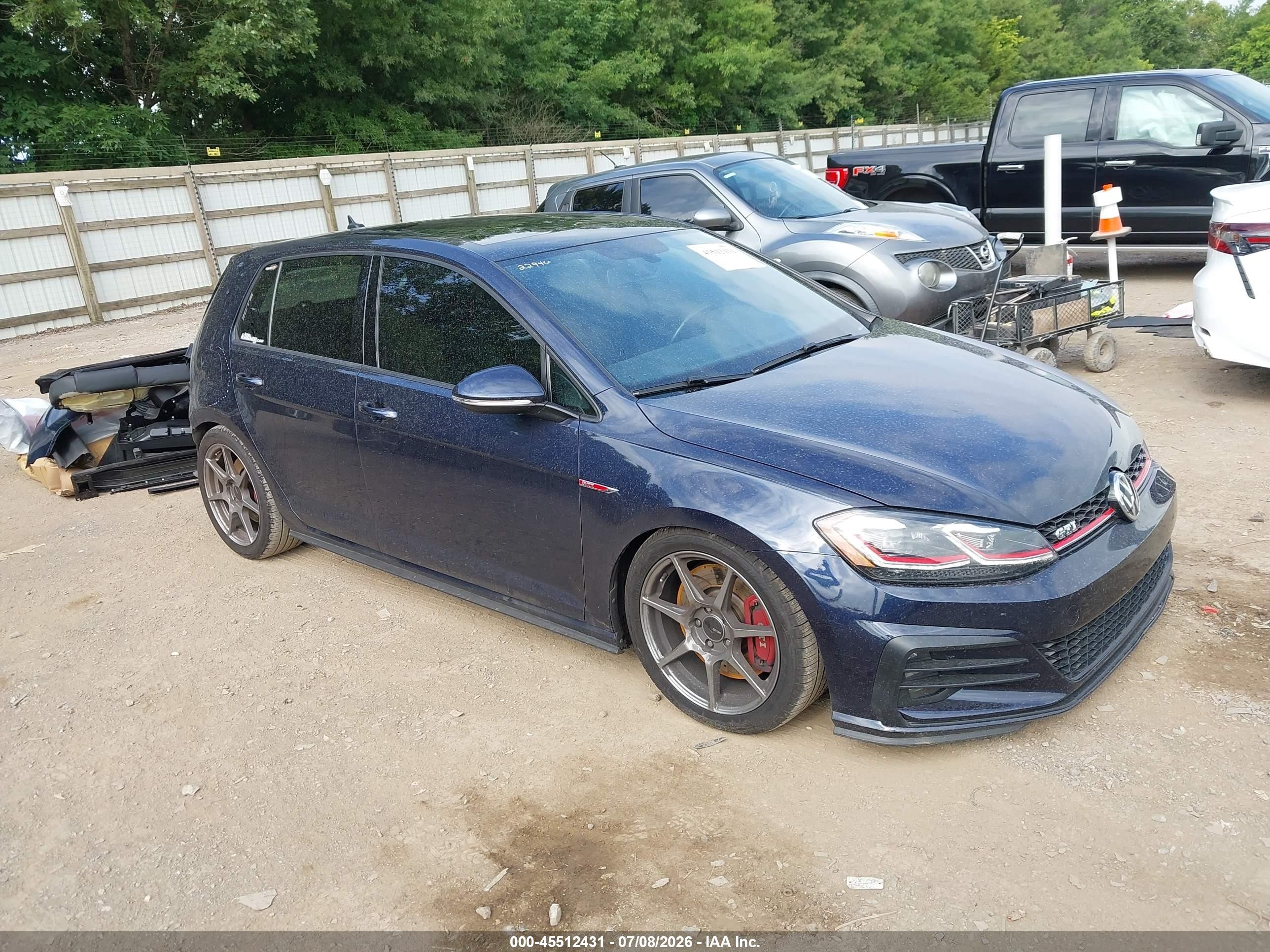 2018 Volkswagen Golf GTI S, VIN 3VW447AU6JM294015 — Rear end