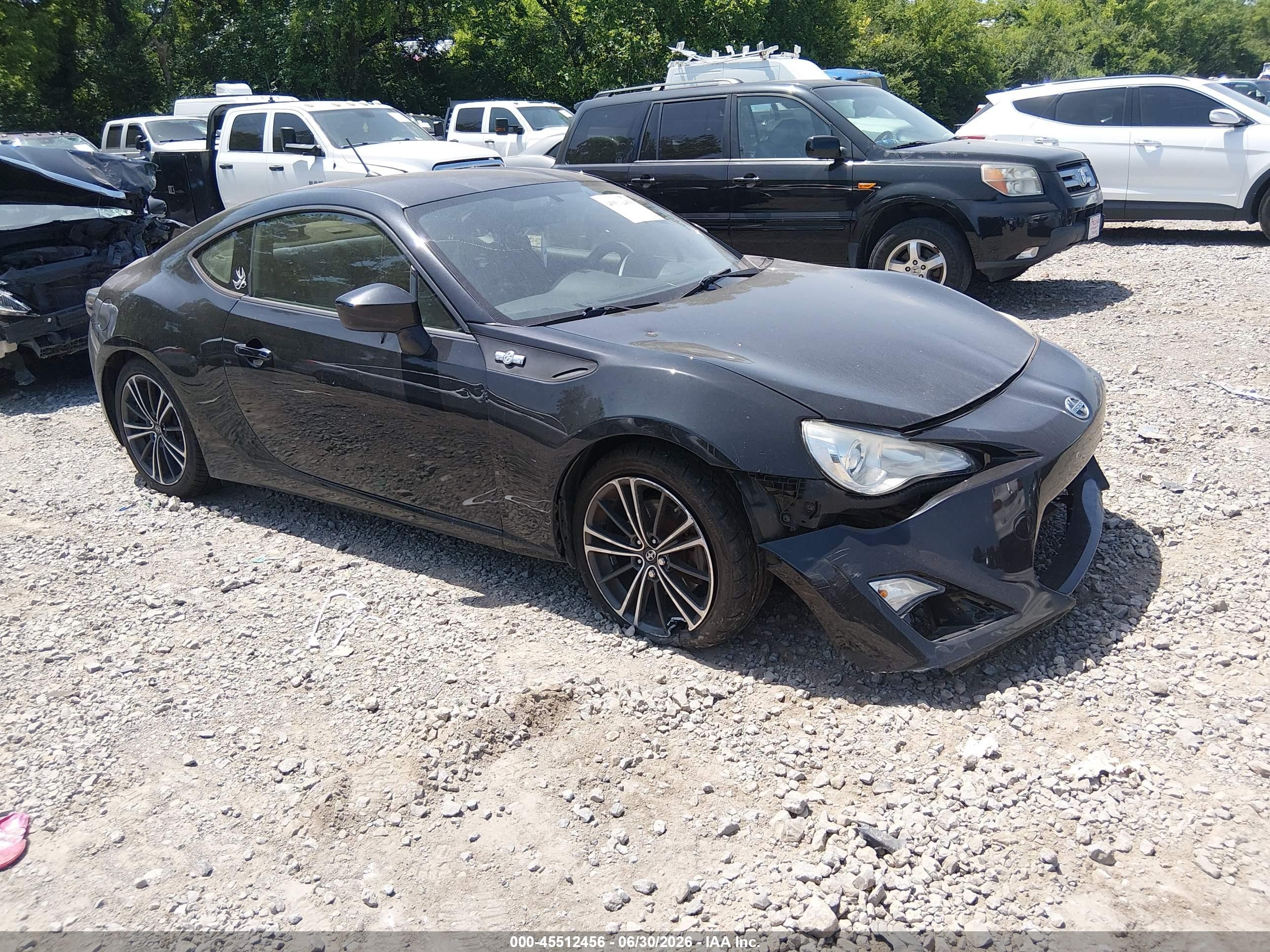 2013 Scion FR-S 10 Series, VIN JF1ZNAA18D2706154 — Front end