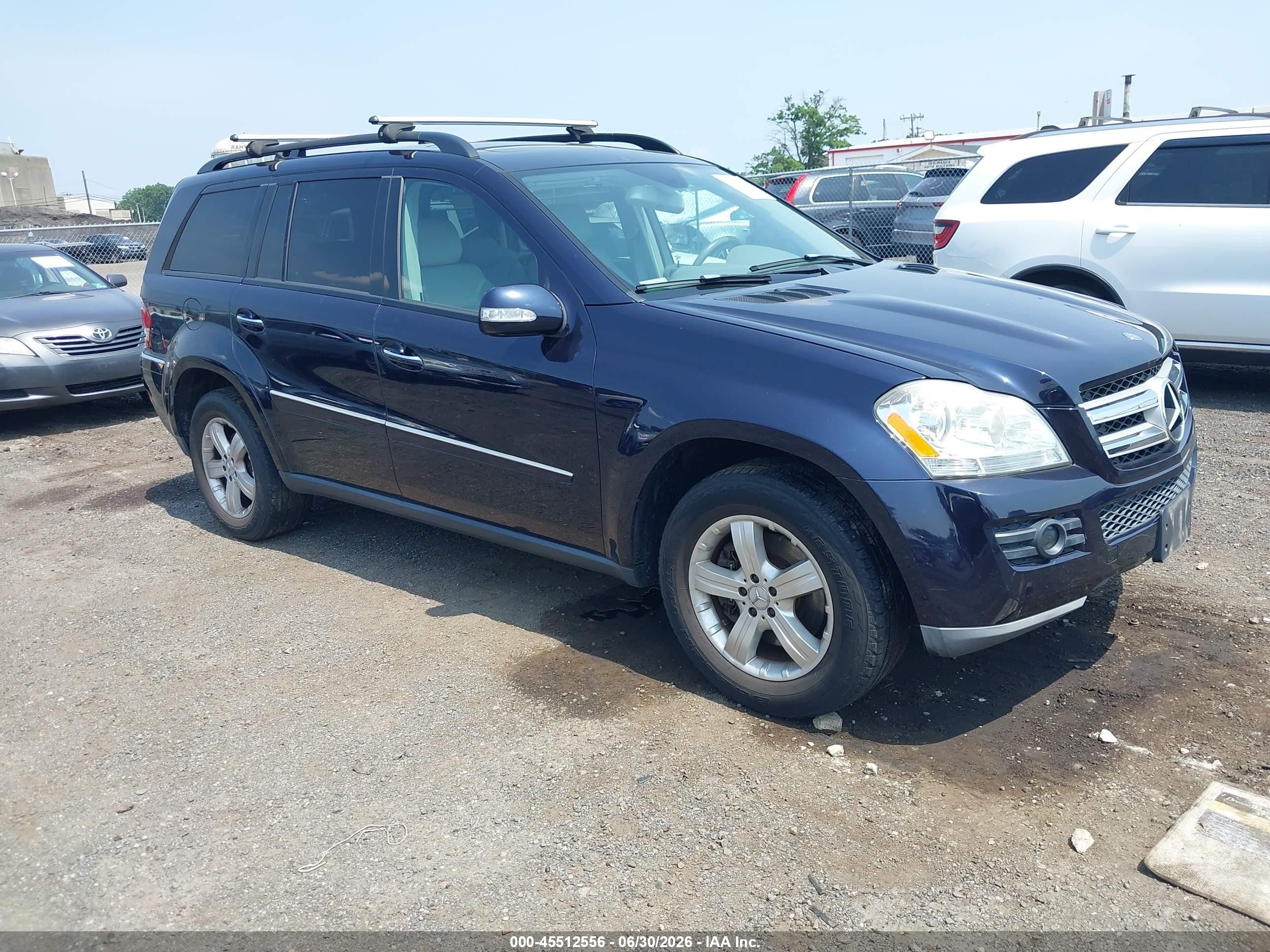 2007 Mercedes-Benz GL 450, VIN 4JGBF71E47A202432 — Water / flood