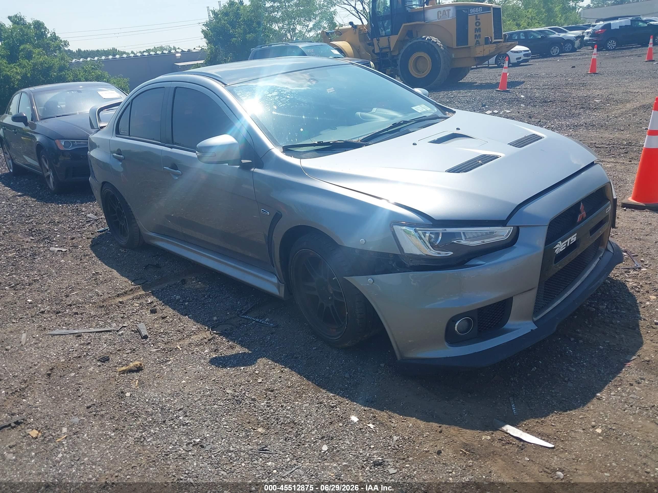 2015 Mitsubishi Lancer Evolution Final Edition, VIN JA32W7FV1FU028439 — Normal wear