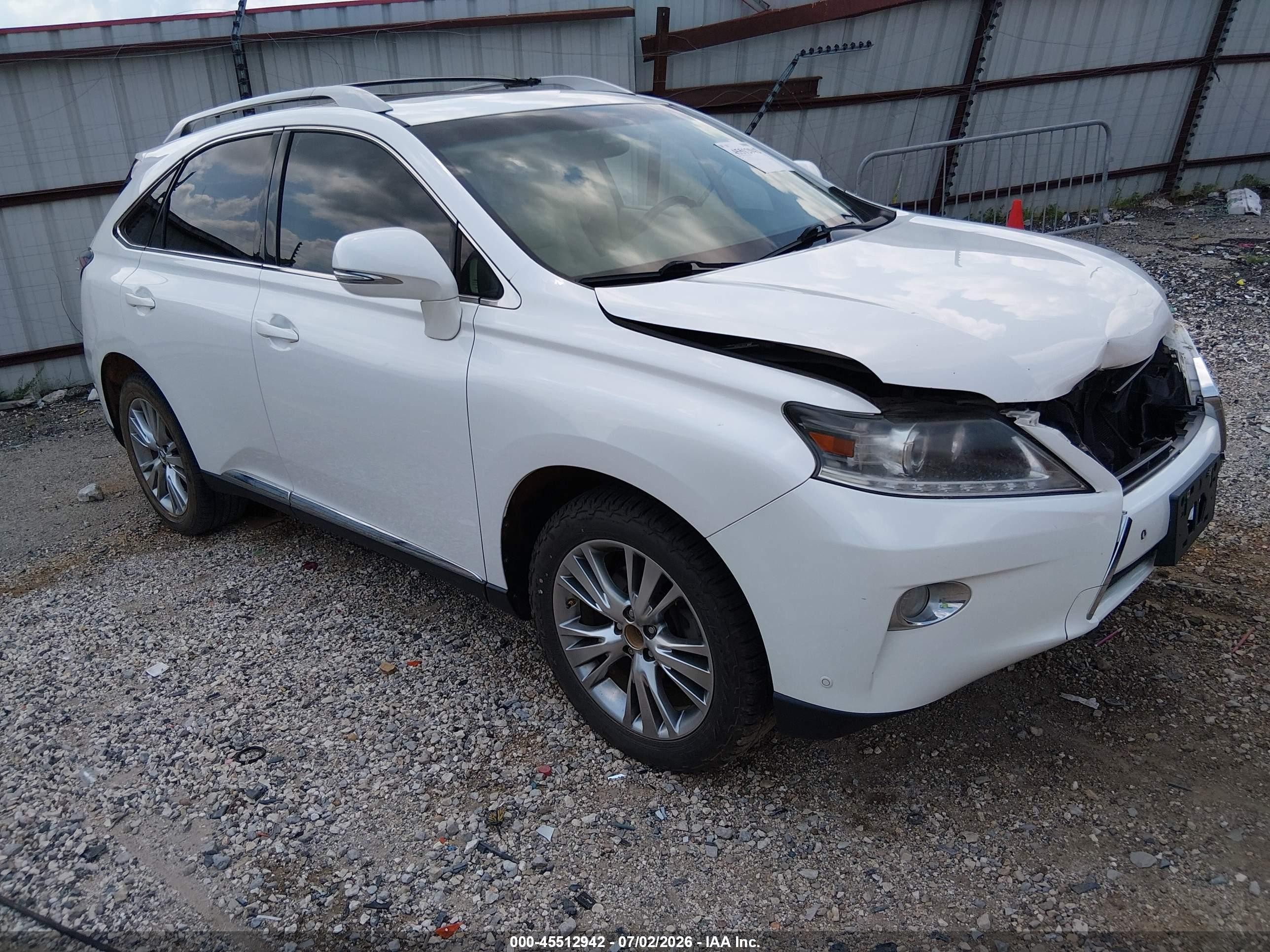 2014 Lexus RX 350, VIN 2T2ZK1BA8EC141047 — Перед