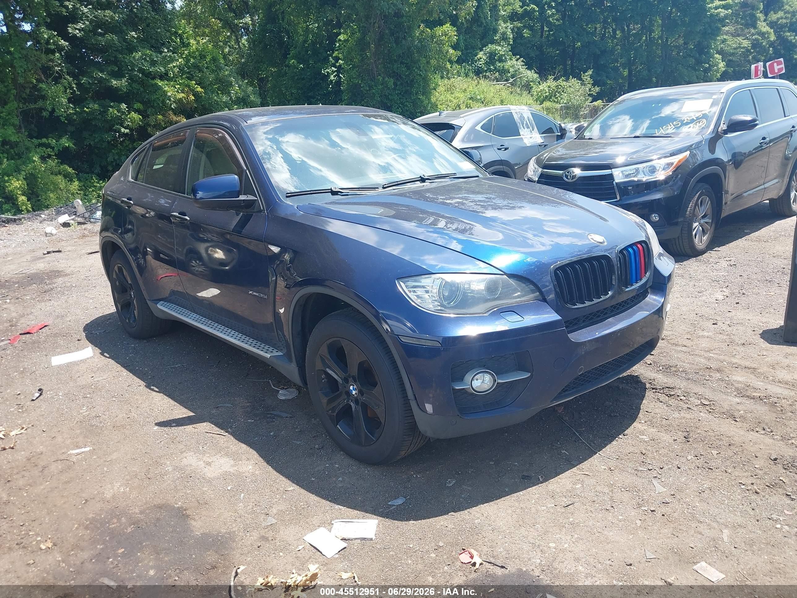 2011 BMW X6 35i, VIN 5UXFG2C54BLX06414 — Обычный износ