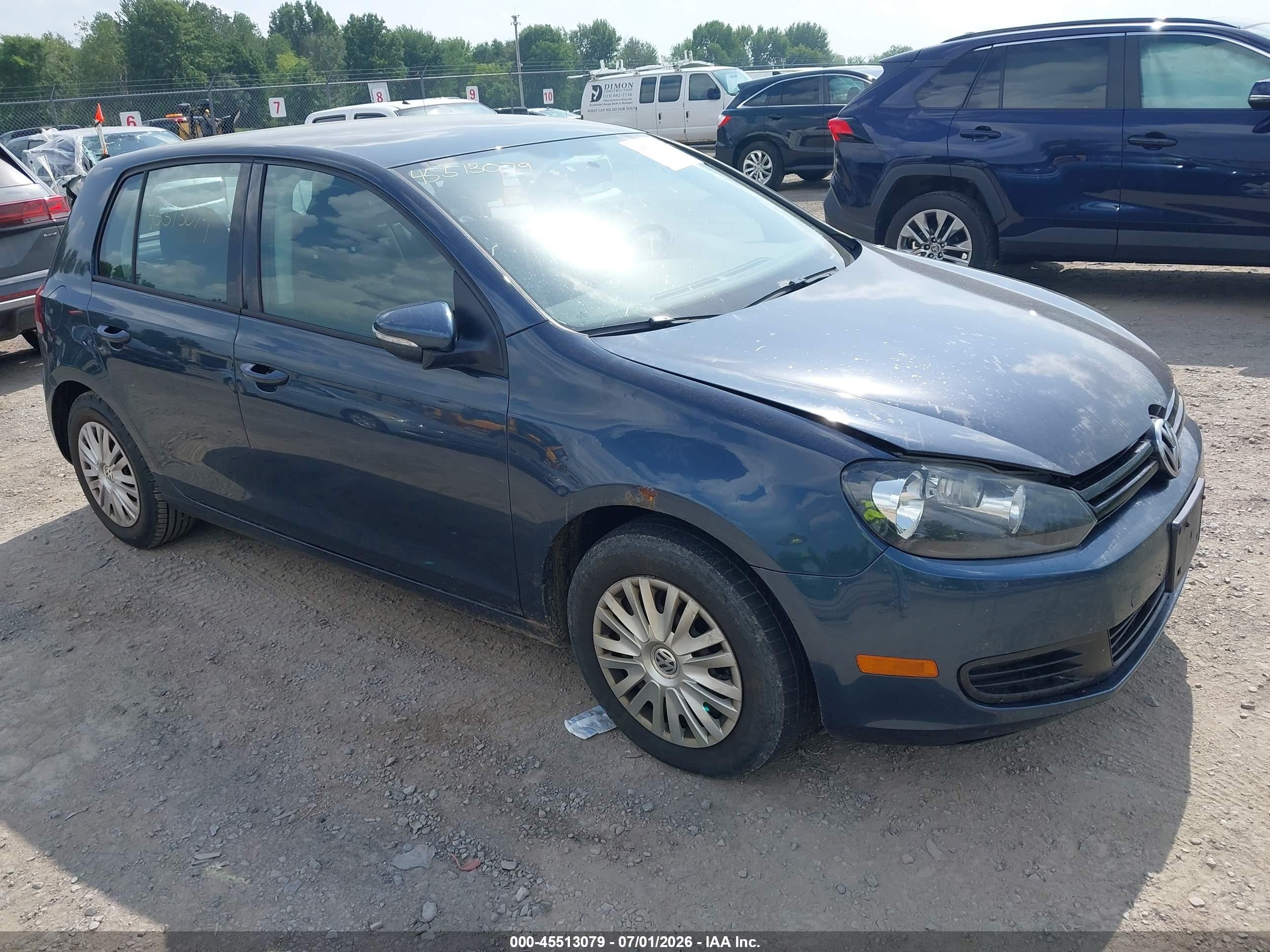 2013 Volkswagen Golf, VIN WVWDB7AJ3DW140591 — Normal wear