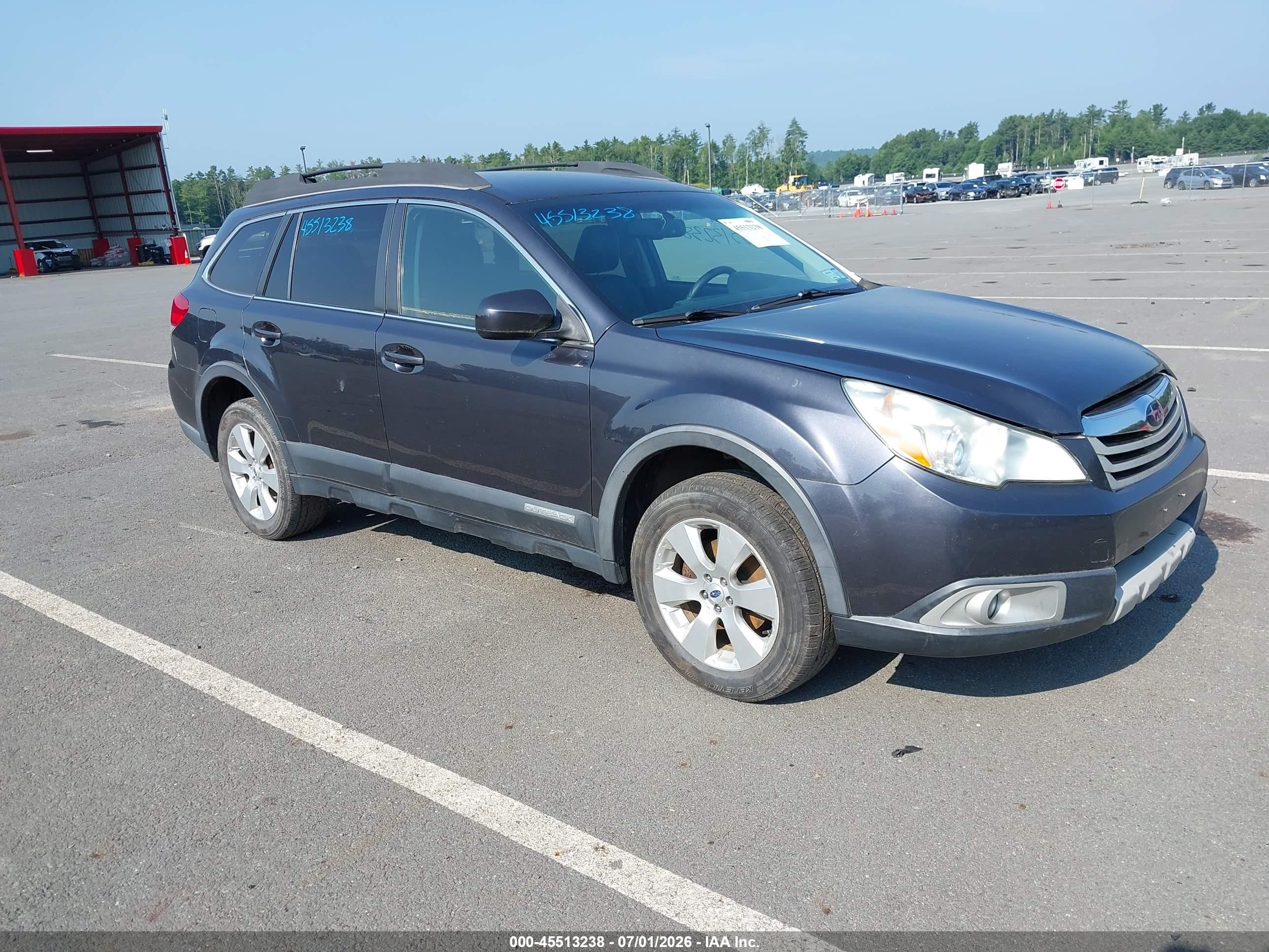 2012 Subaru Outback Limited, VIN 4S4BRBJC3C3234800 — Normal wear