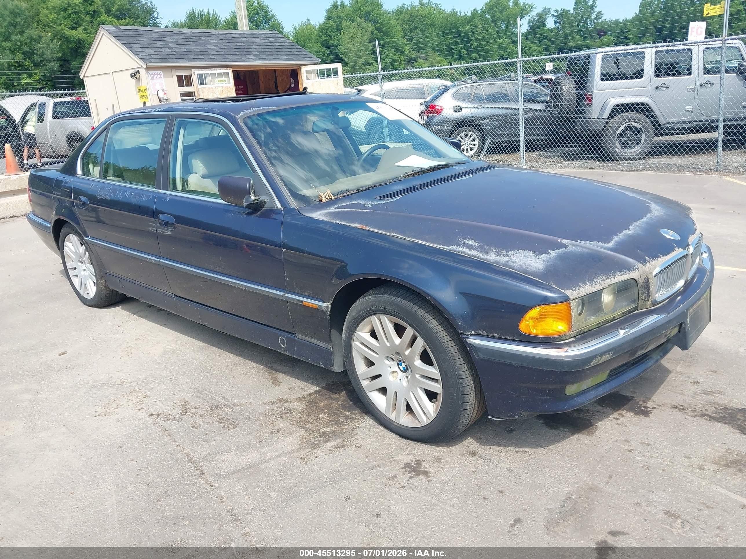 1997 BMW 7 Series 740iL, VIN WBAGJ8322VDM00632 — Normal wear