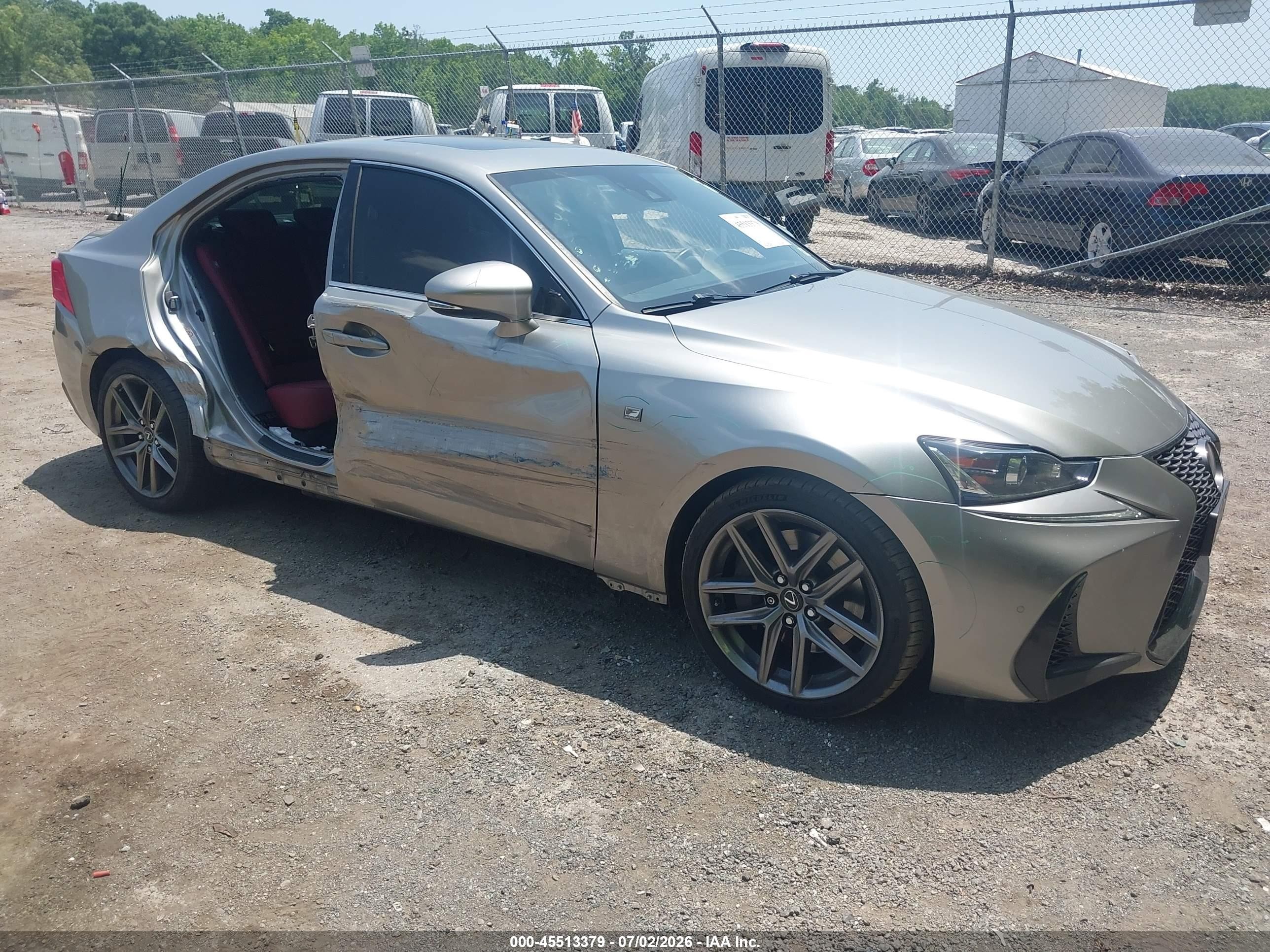 2018 Lexus IS 300, VIN JTHBA1D23J5064043 — Side