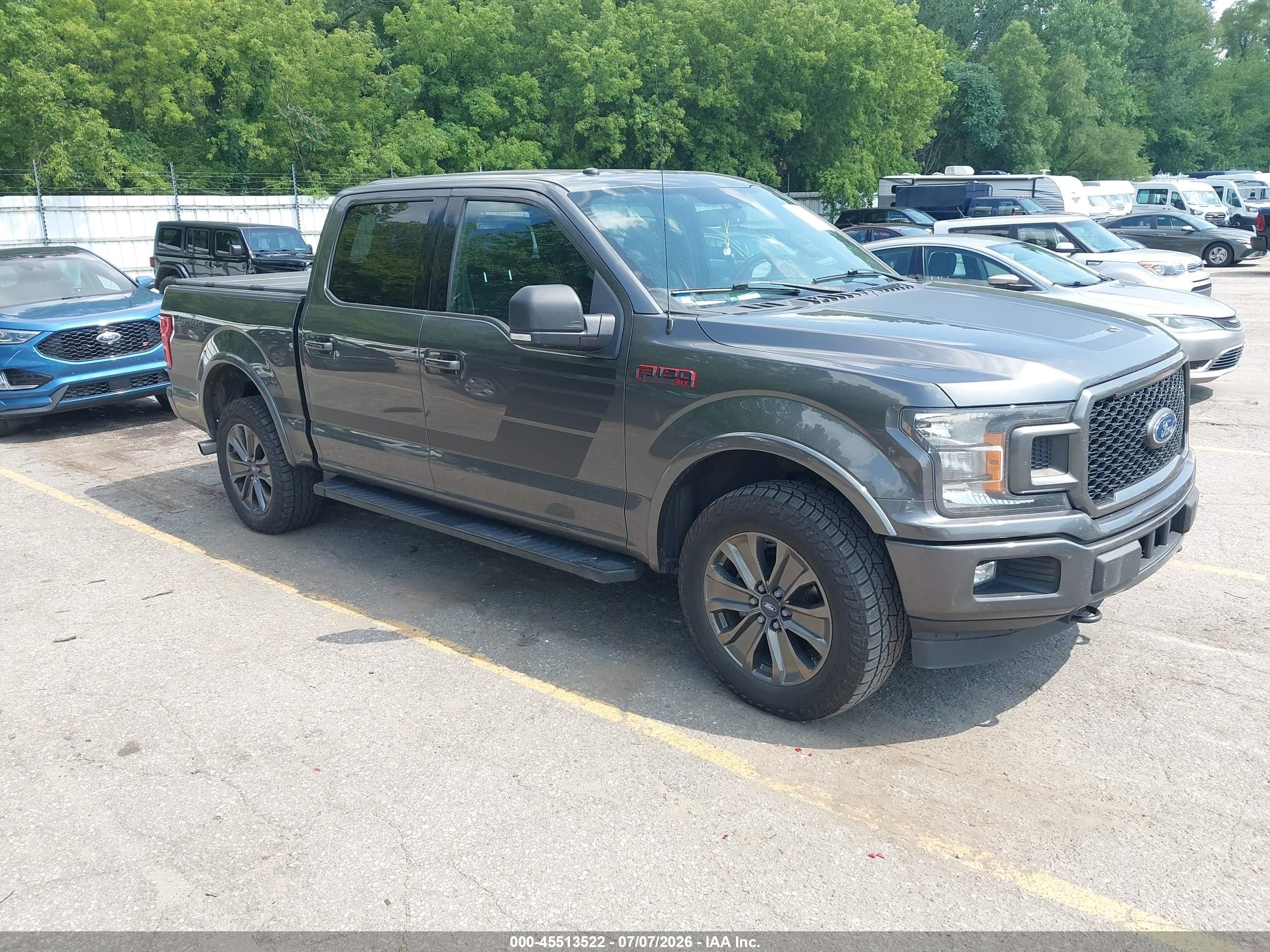 2018 Ford F-150 King Ranch, VIN 1FTEW1EG4JFA71345 — Side