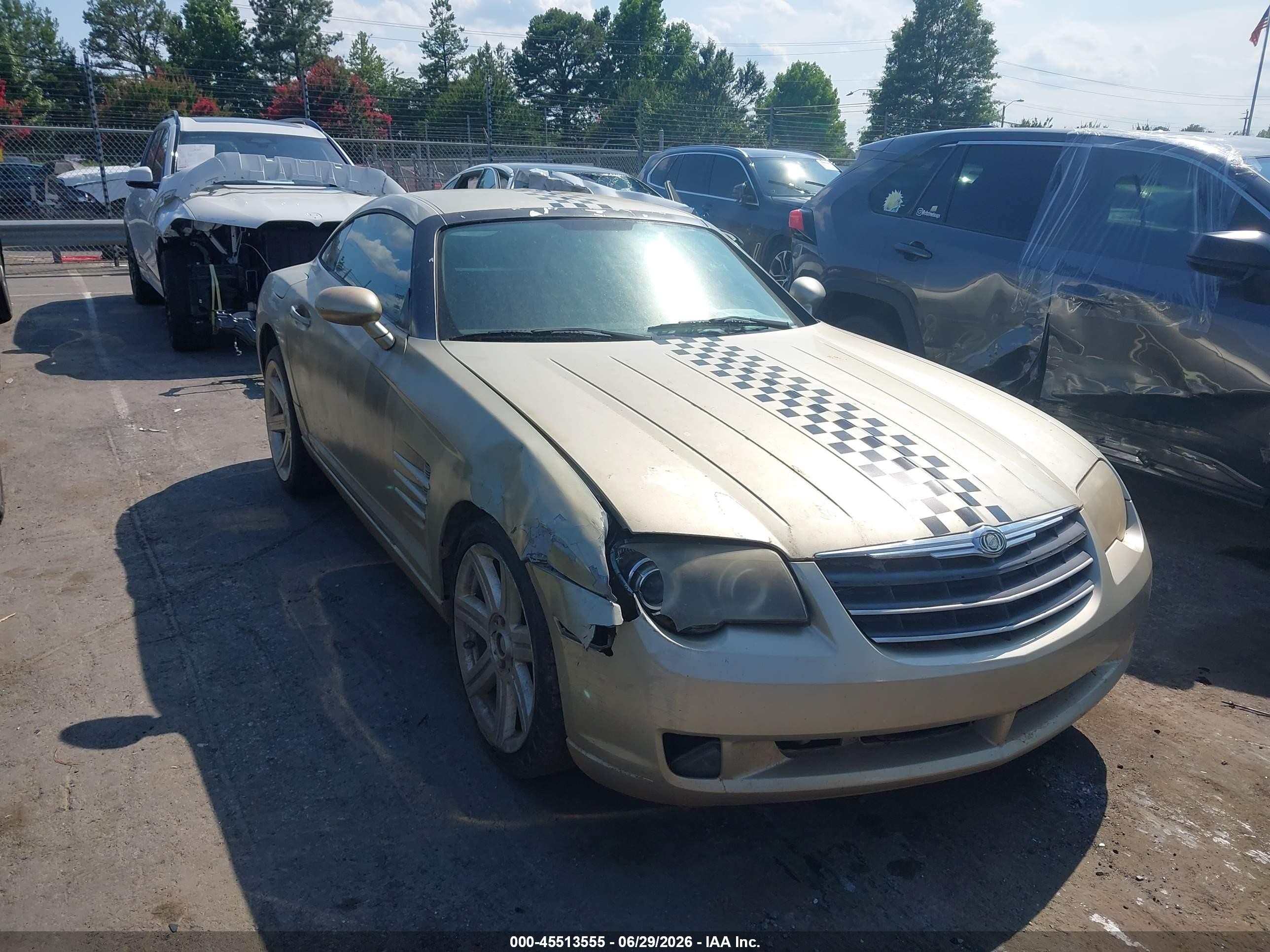 2007 Chrysler Crossfire Limited, VIN 1C3LN69L77X070700 — Normal wear