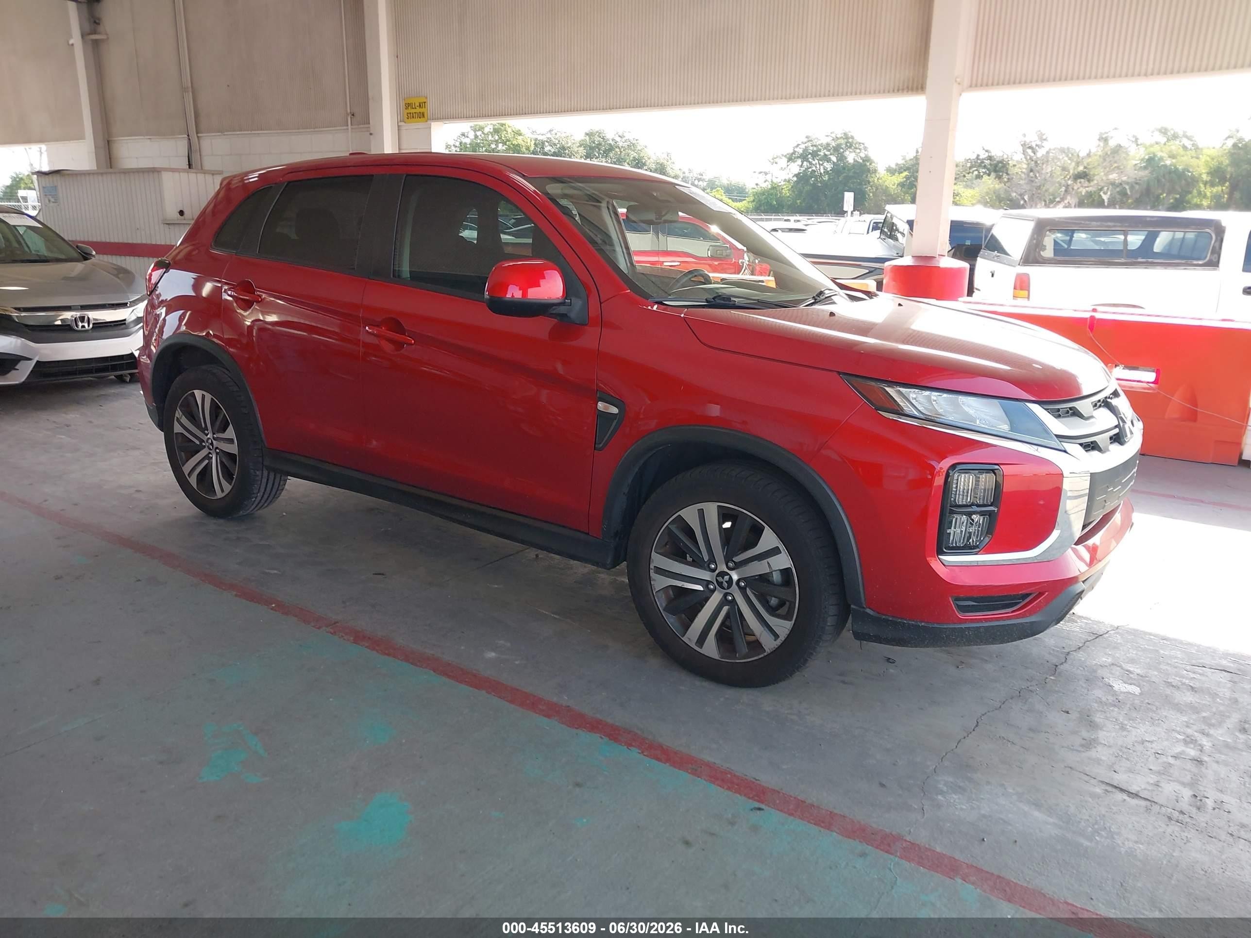 2021 Mitsubishi Outlander ES, VIN JA4APUAU8MU022457 — Side