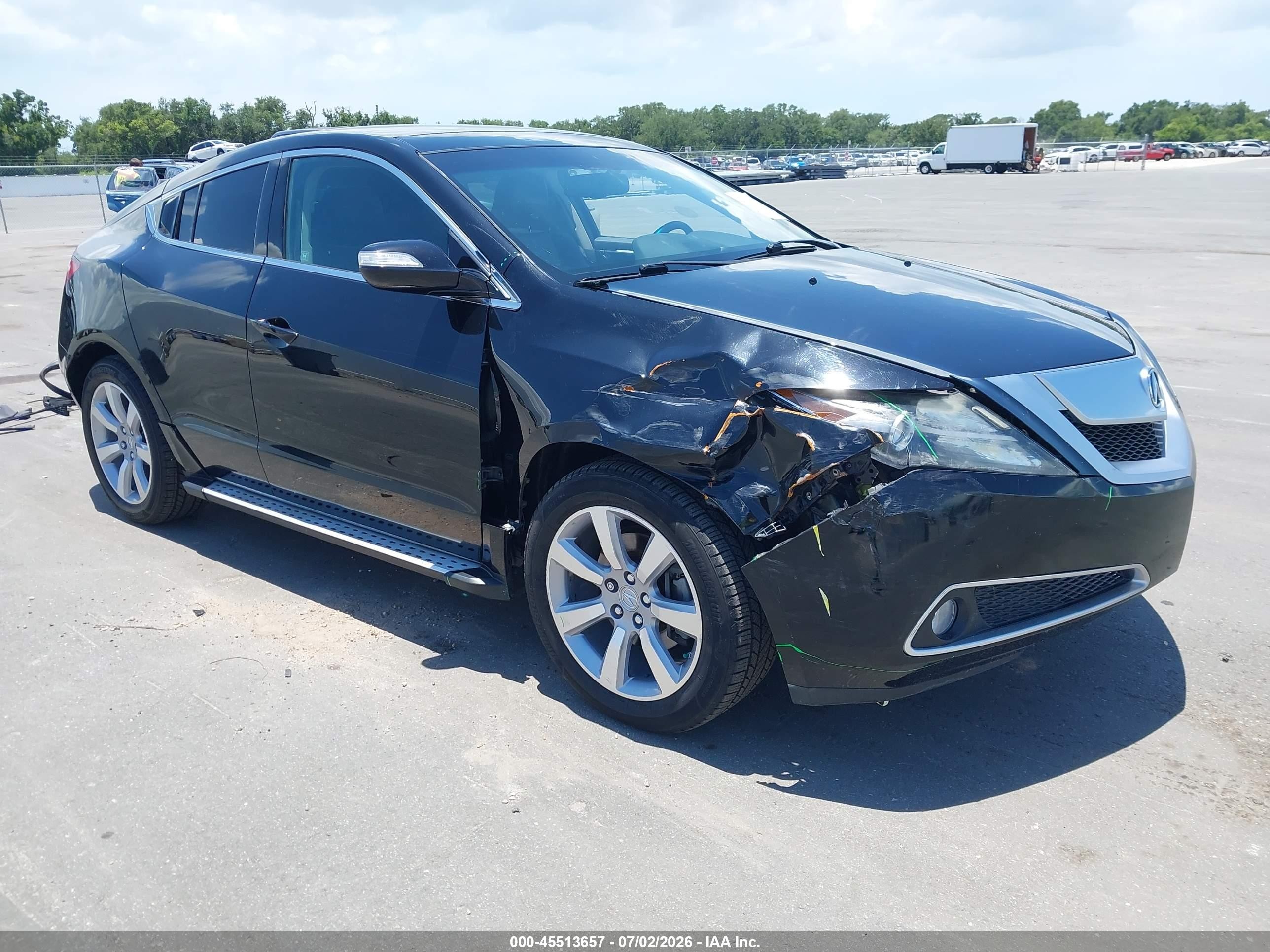 2012 Acura ZDX Technology, VIN 2HNYB1H40CH500194 — Front end