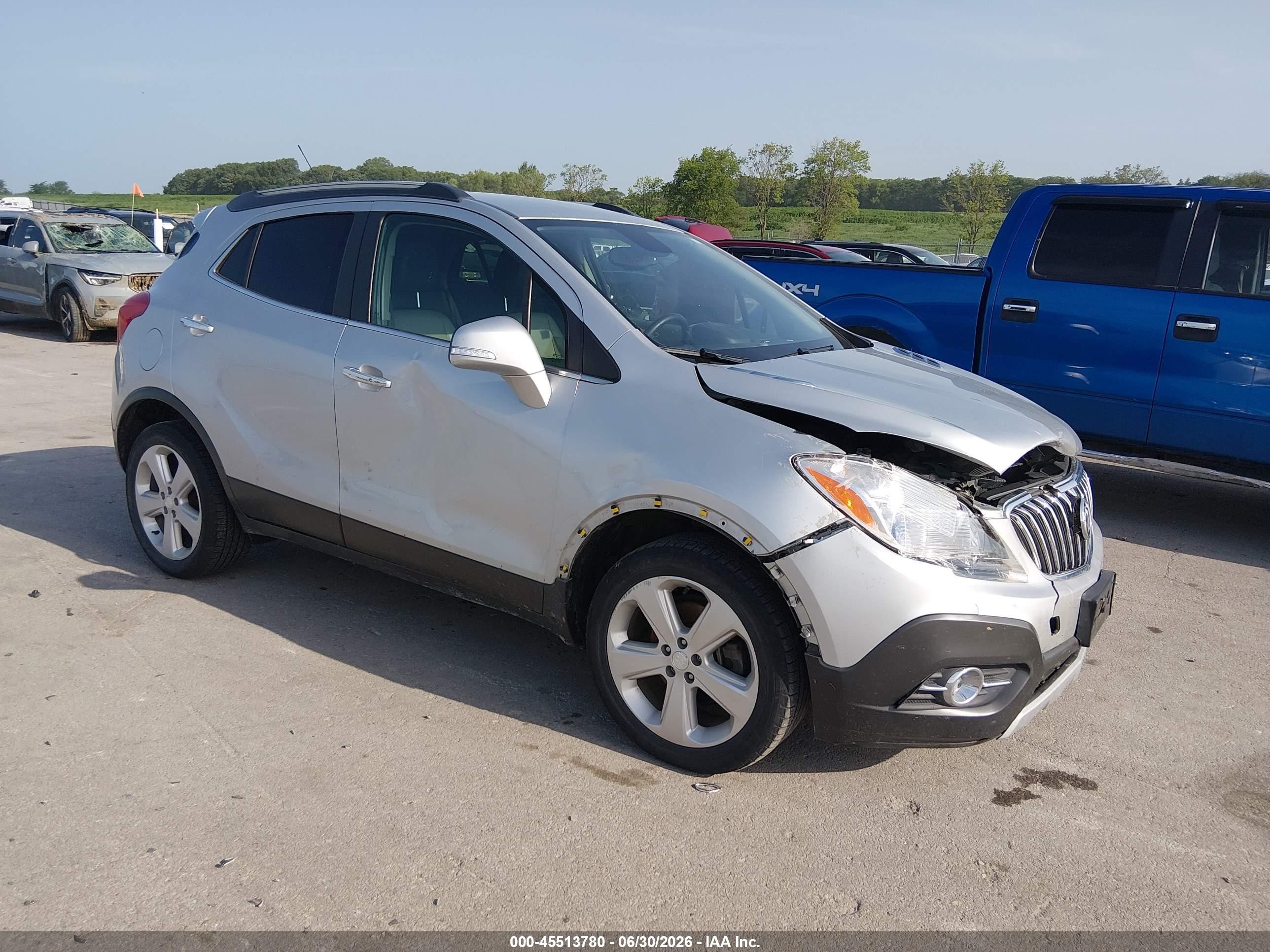 2015 Buick Encore Leather, VIN KL4CJGSB6FB221210 — Front end