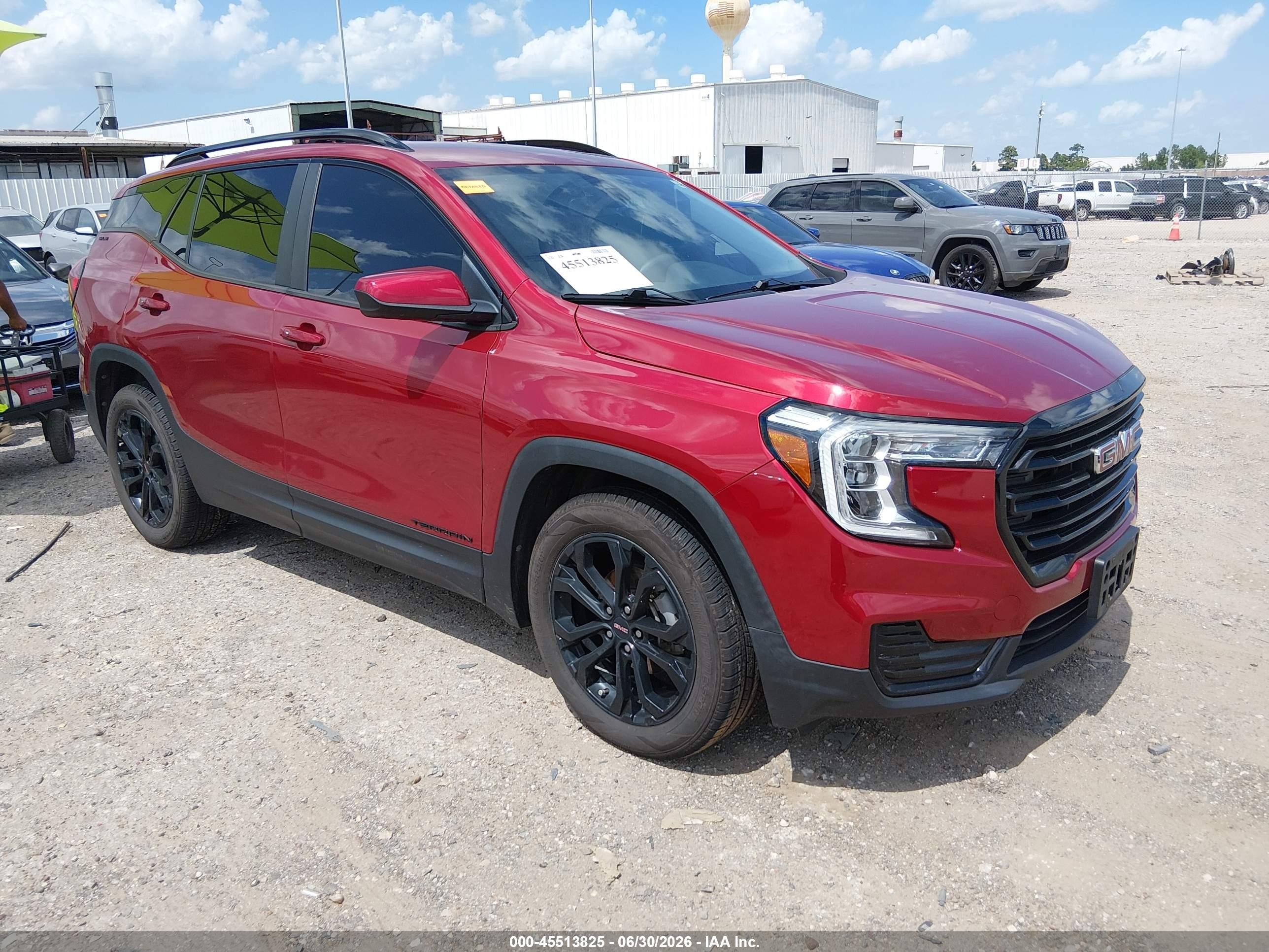 2022 GMC Terrain SLE, VIN 3GKALMEV6NL173110 — Water / flood