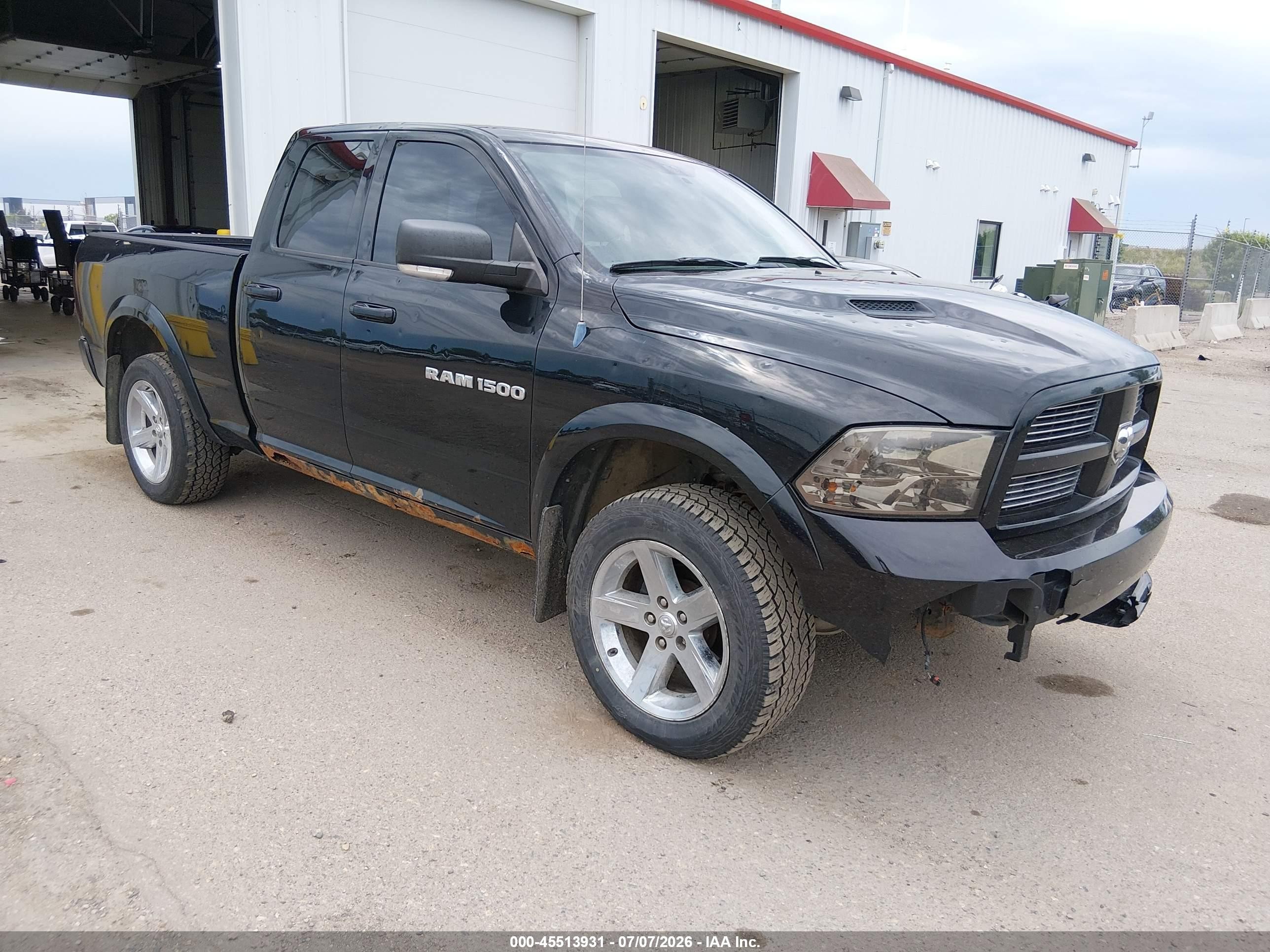 2012 Ram 1500 Sport, VIN 1C6RD7HT5CS151838 — Град