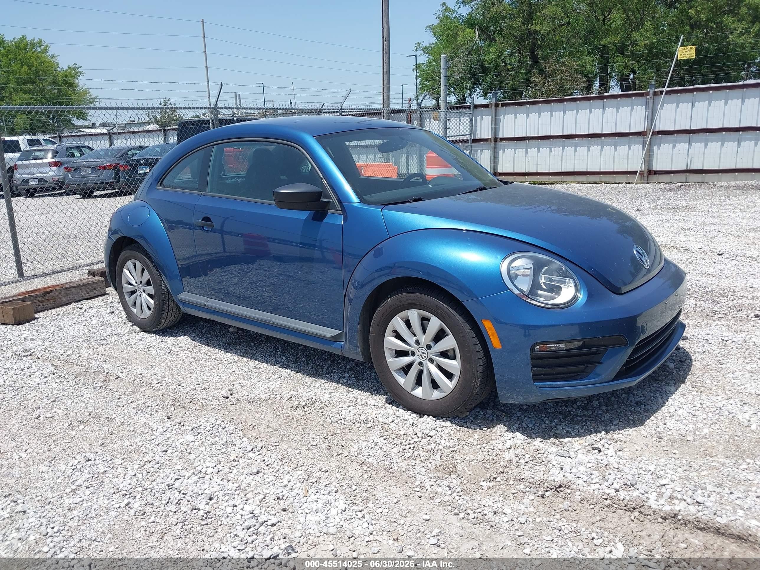 2017 Volkswagen Beetle Fleet, VIN 3VWF17AT7HM628054 — Hail