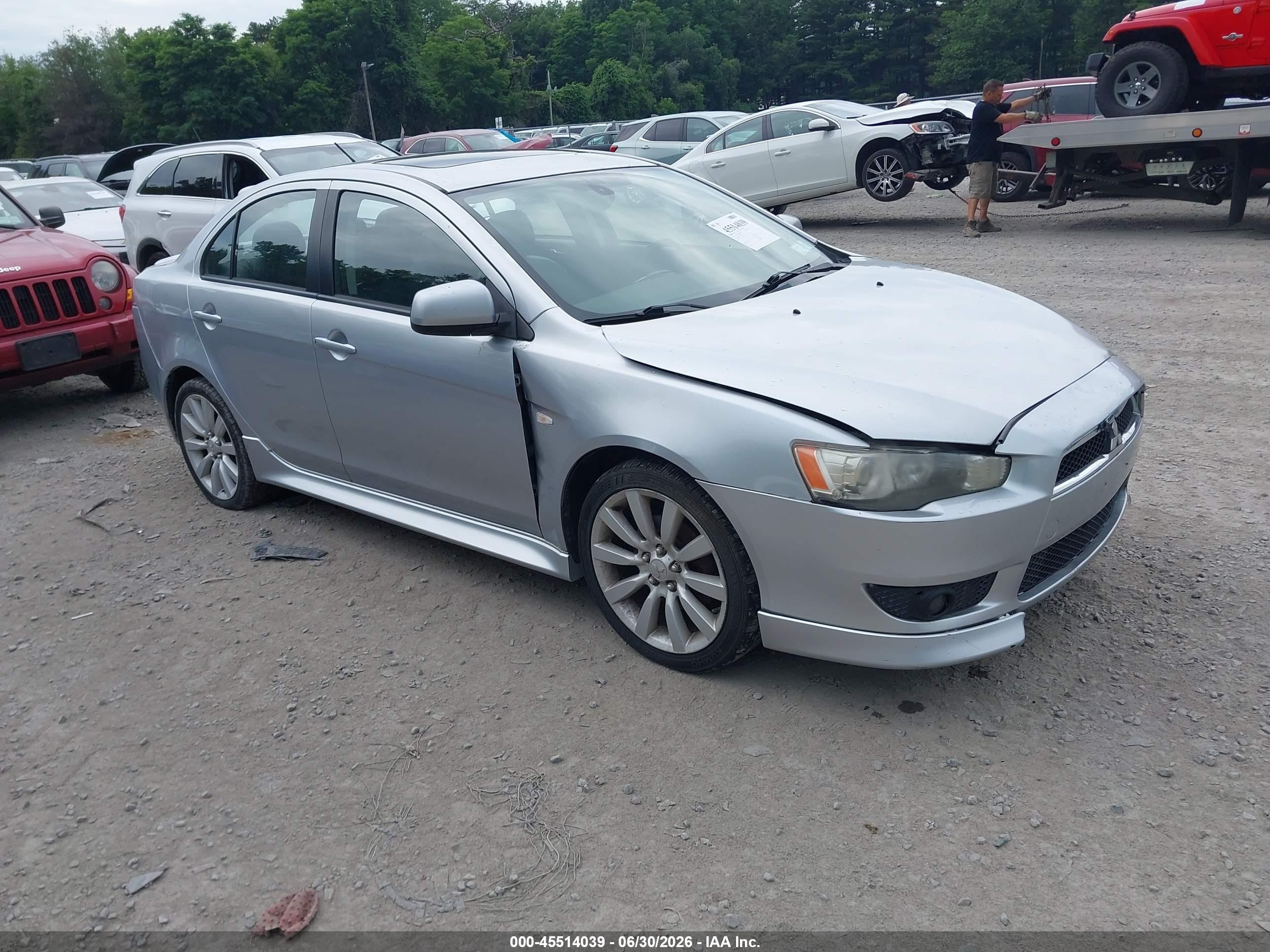 2011 Mitsubishi Lancer GTS, VIN JA32U8FWXBU000363 — Normal wear