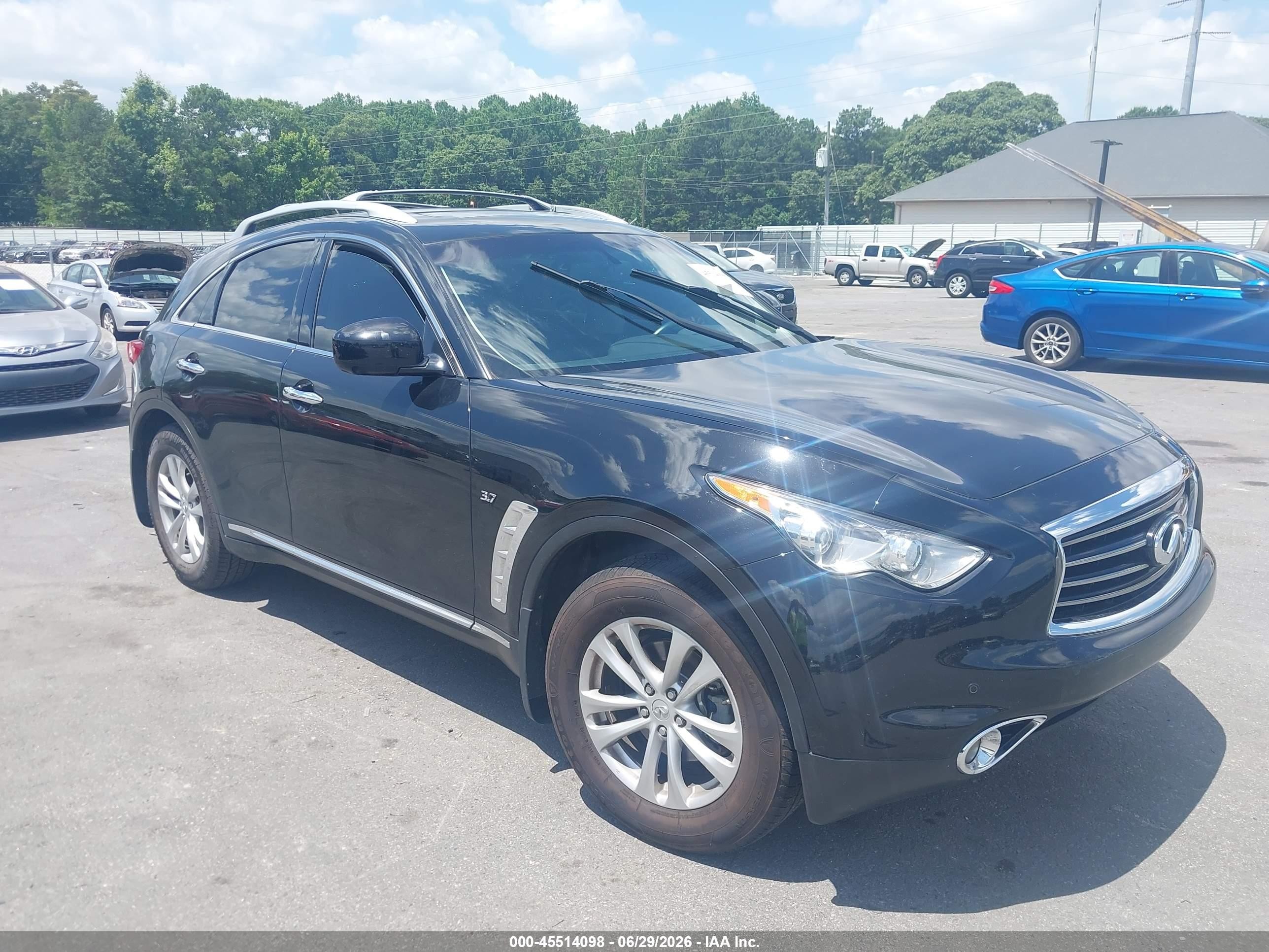 2014 Infiniti QX70, VIN JN8CS1MW5EM413631 — Normal wear