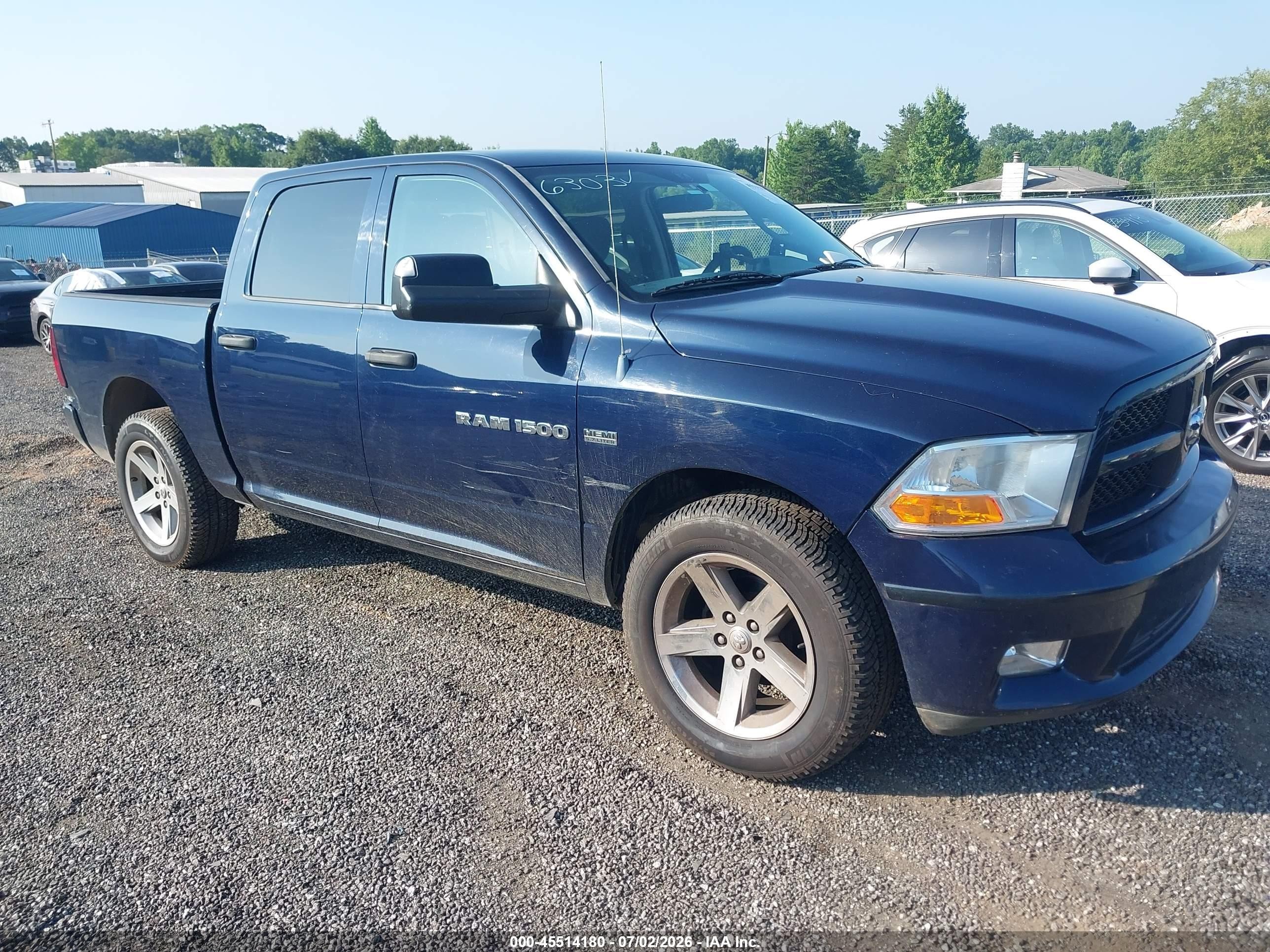 2012 Ram 1500 Express, VIN 1C6RD7KT3CS269475 — Side