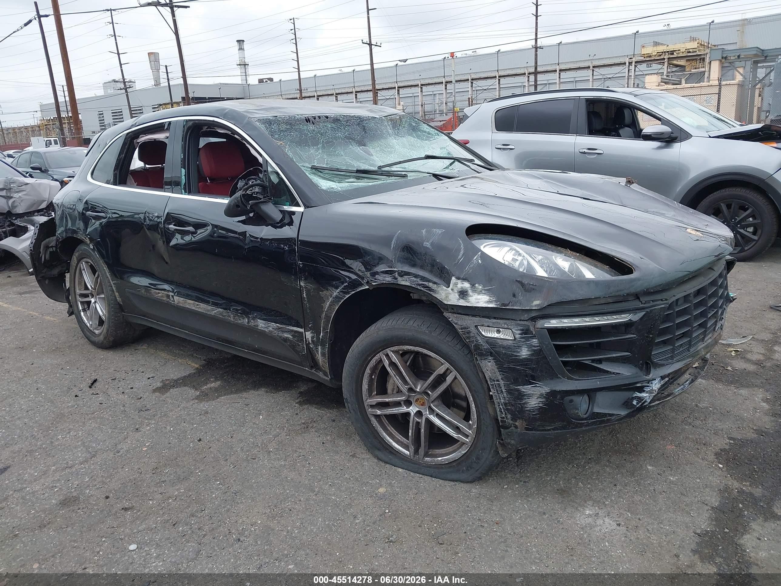 2015 Porsche Macan S, VIN WP1AB2A55FLB44279 — Rollover
