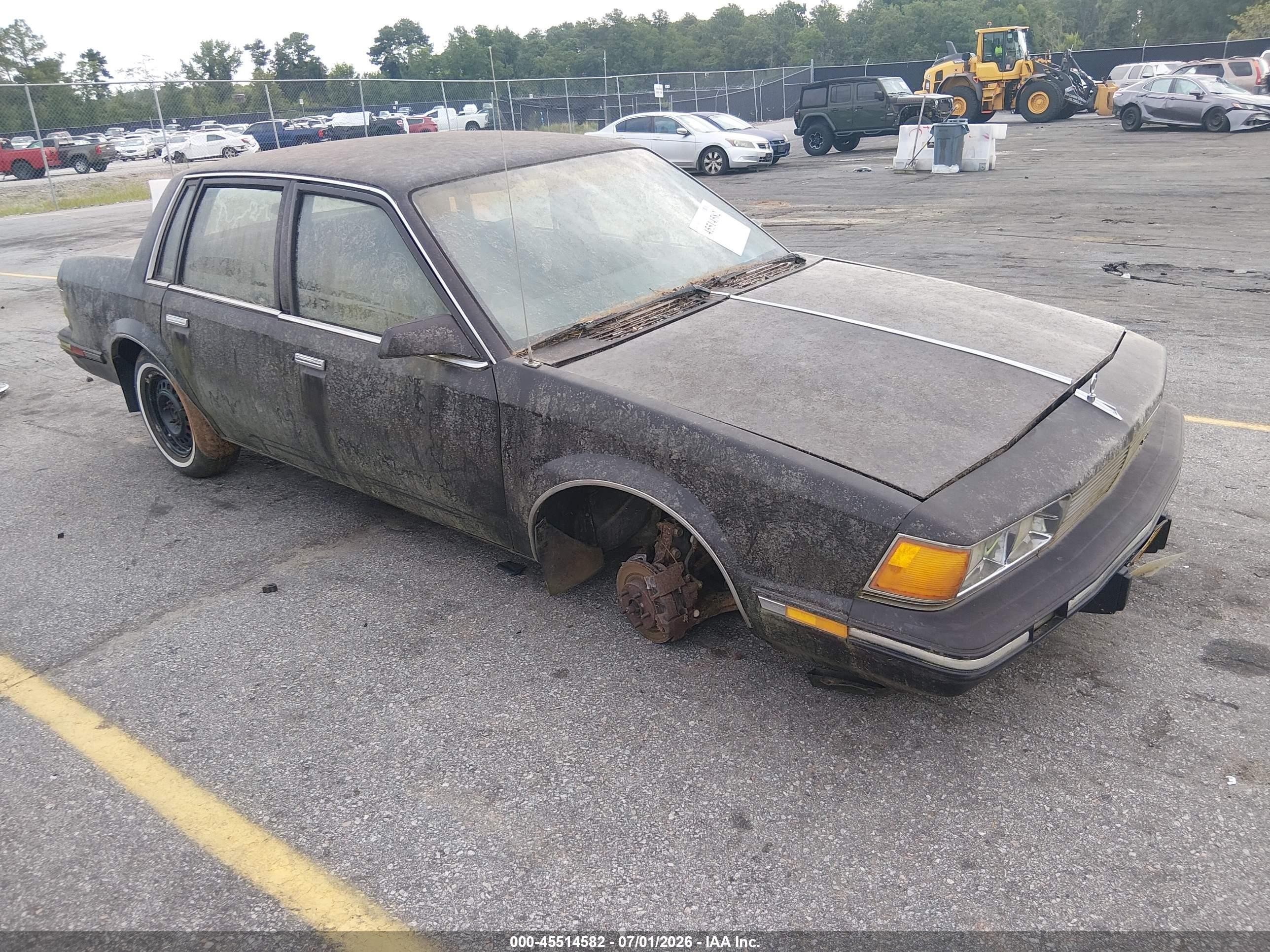 1988 Buick Century, VIN 1G4AH51R6JT445524 — Обычный износ