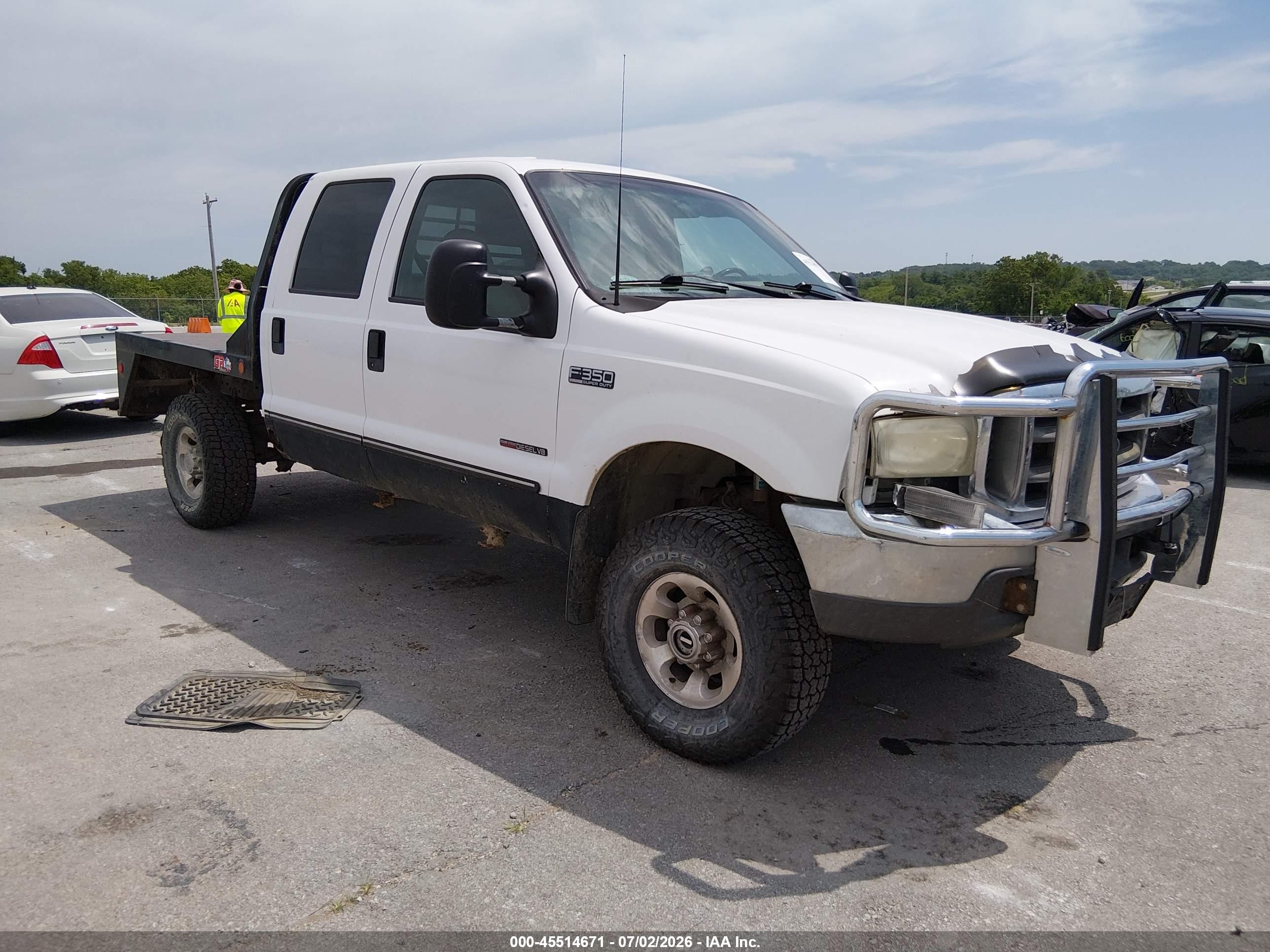 1999 Ford F-350 XL, VIN 1FTSW31F5XED03008 — Hail