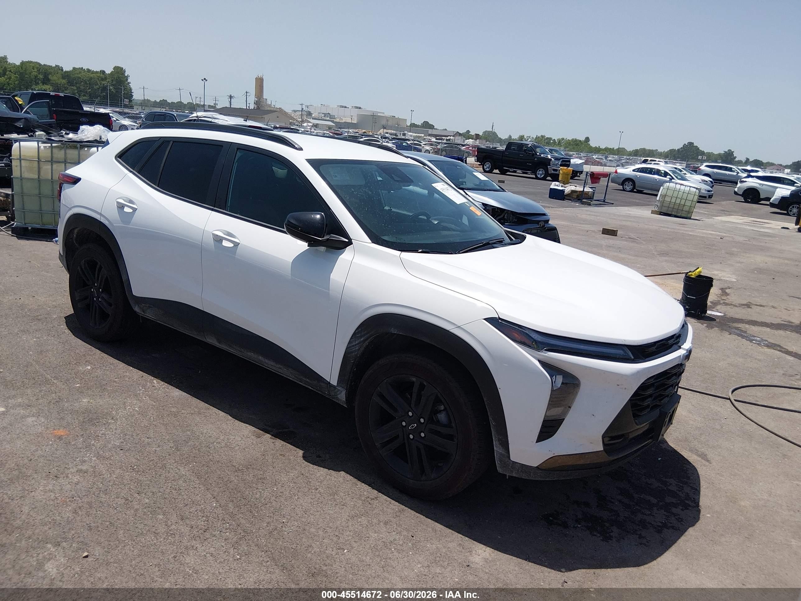 2025 Chevrolet Trax ACTIV, VIN KL77LKEP0SC335541 — Hail